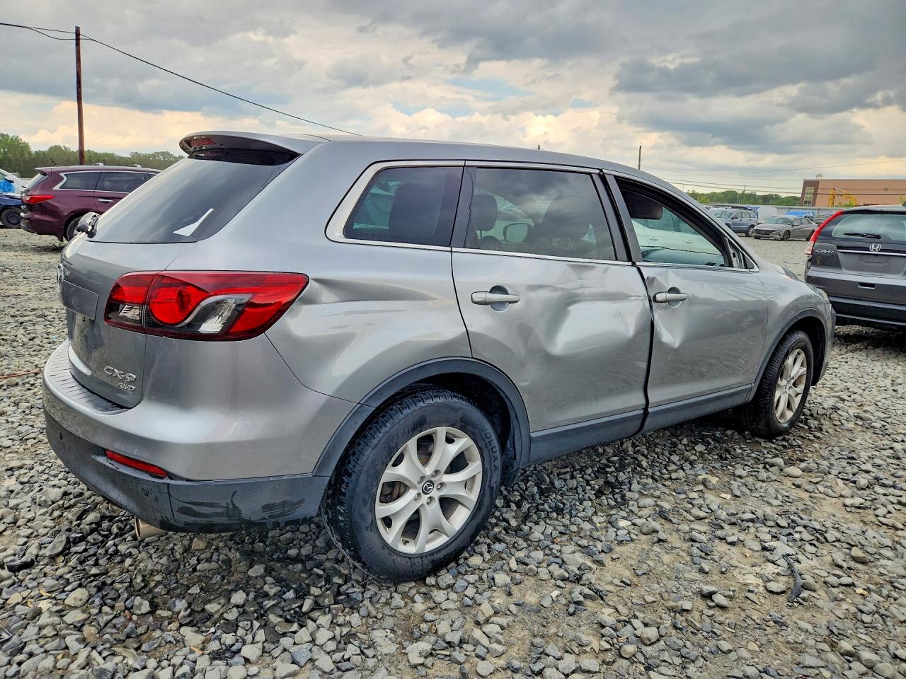 2013 Mazda Cx-9 Touring Gray vin: JM3TB3CV4D0419983