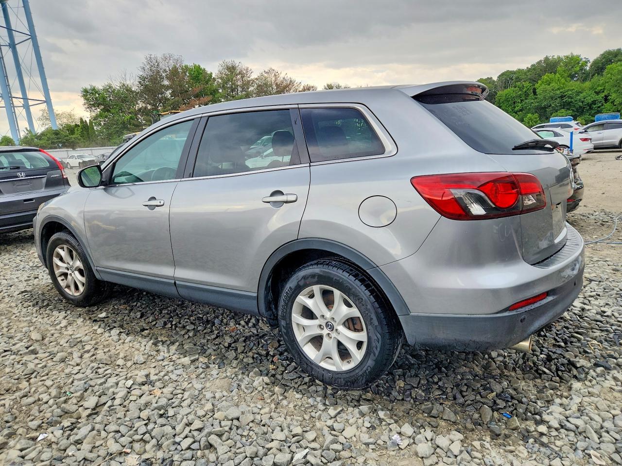 2013 Mazda Cx-9 Touring Gray vin: JM3TB3CV4D0419983