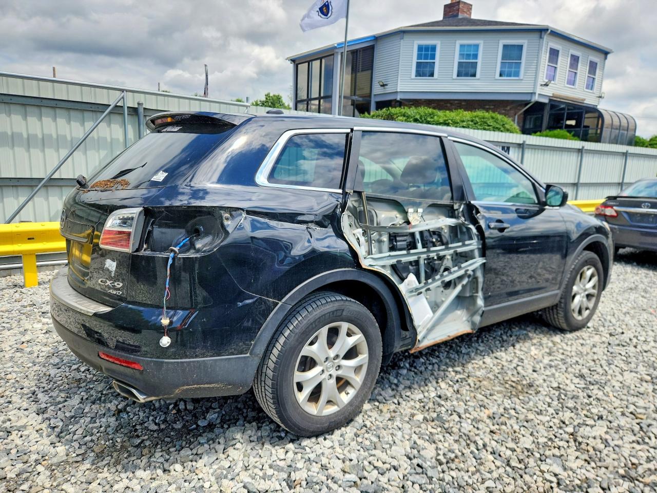 2011 Mazda Cx-9 Black vin: JM3TB3CV5B0326306