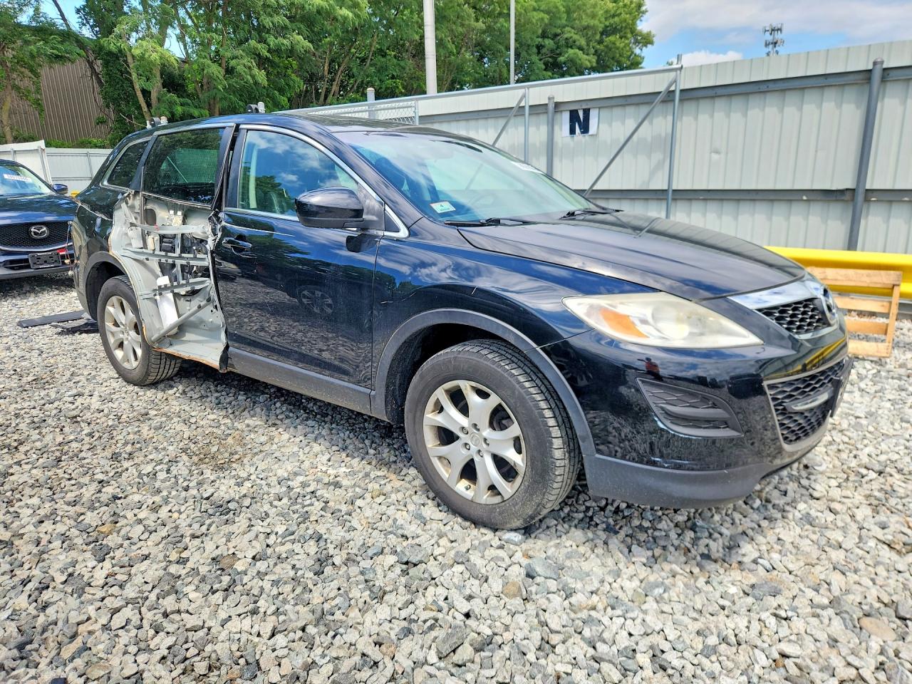 2011 Mazda Cx-9 Black vin: JM3TB3CV5B0326306