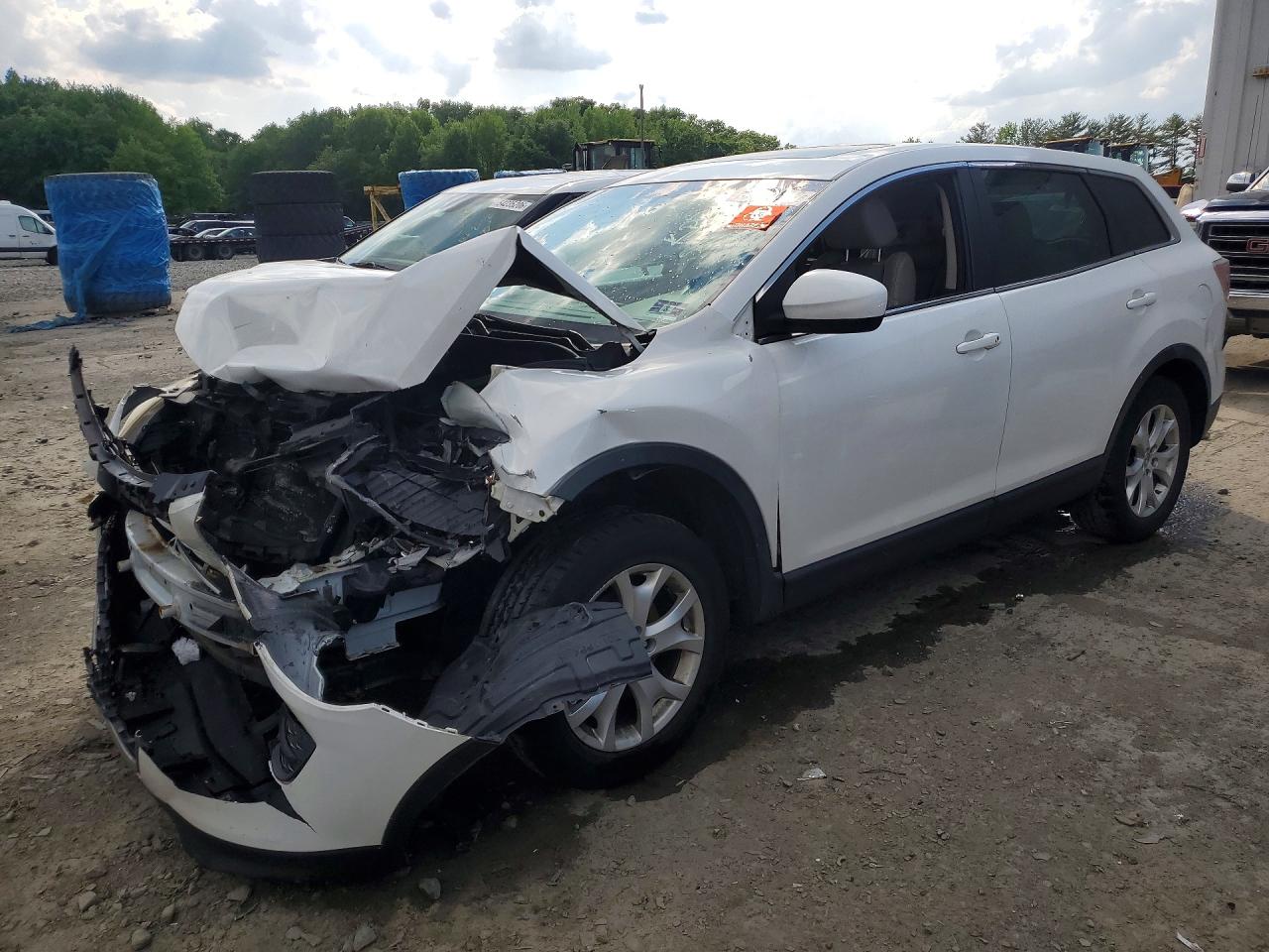2011 Mazda Cx-9 White vin: JM3TB3CV5B0327021