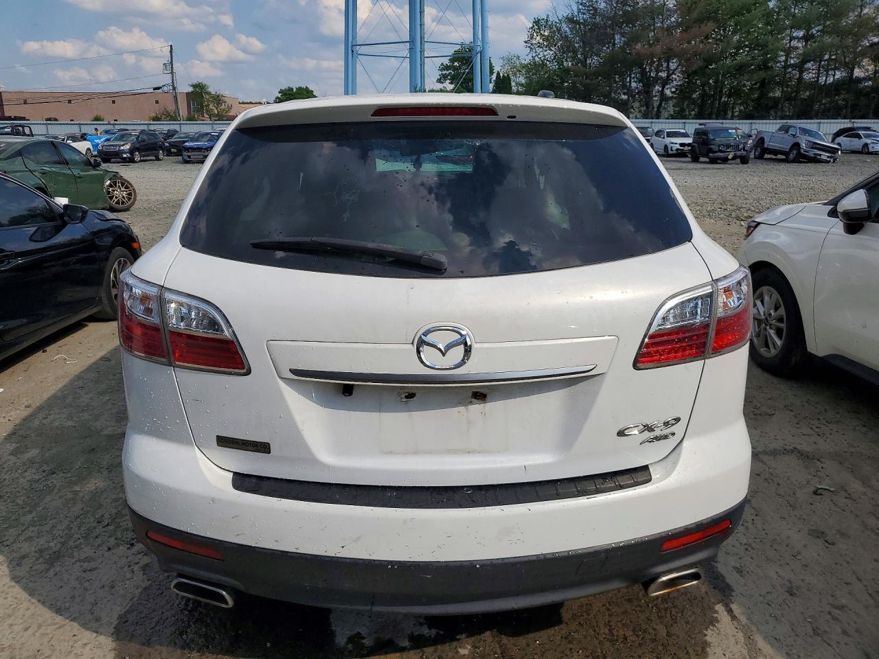 2011 Mazda Cx-9 White vin: JM3TB3CV5B0327021