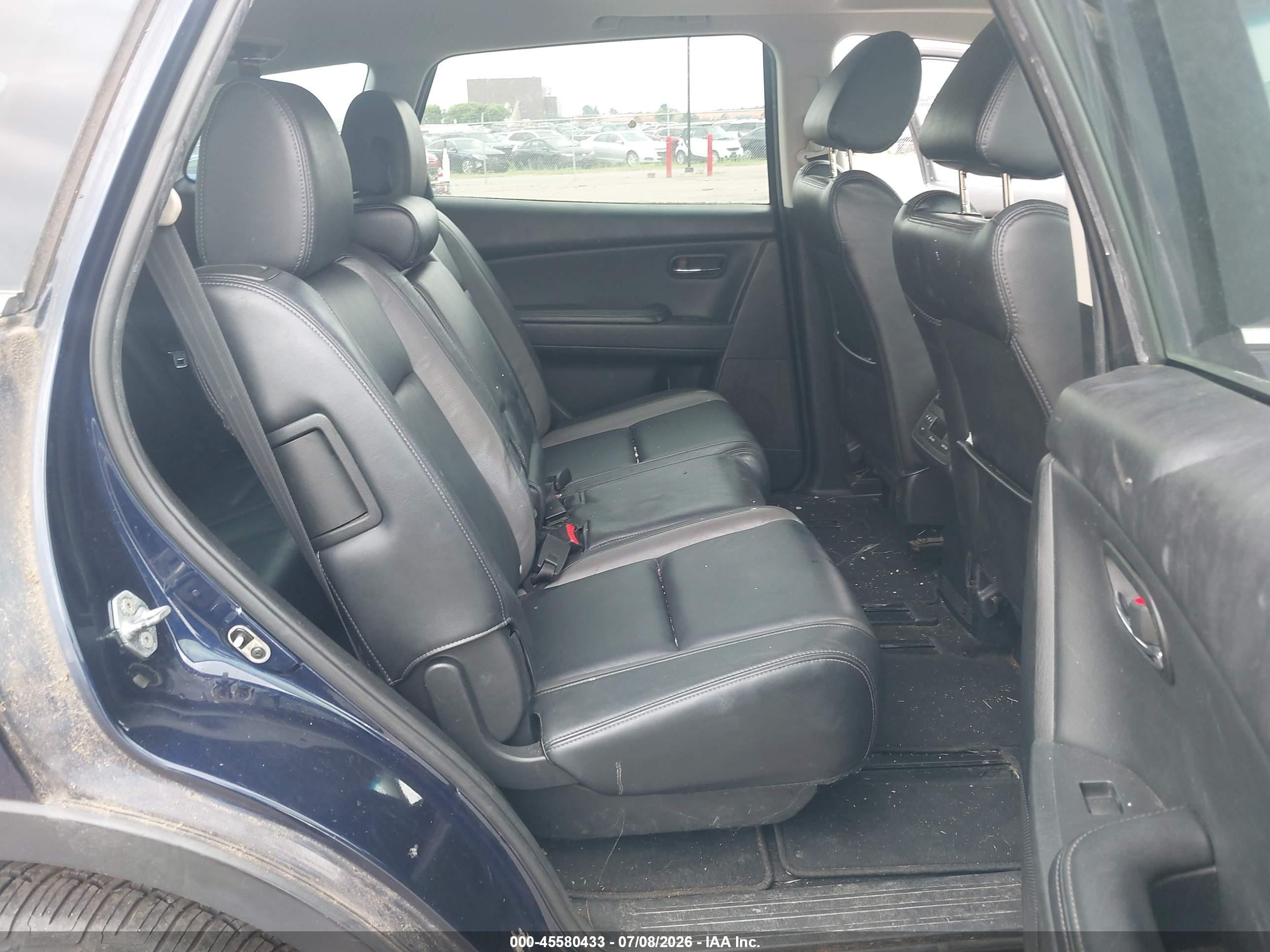 2012 Mazda Cx-9 Touring Dark Blue vin: JM3TB3CV5C0361266