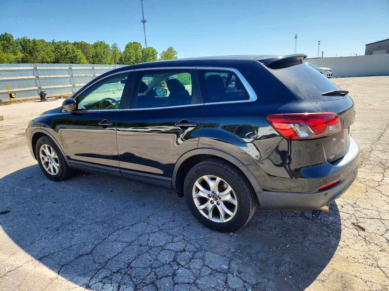 2014 Mazda Cx-9 Touring Black vin: JM3TB3CV5E0441167