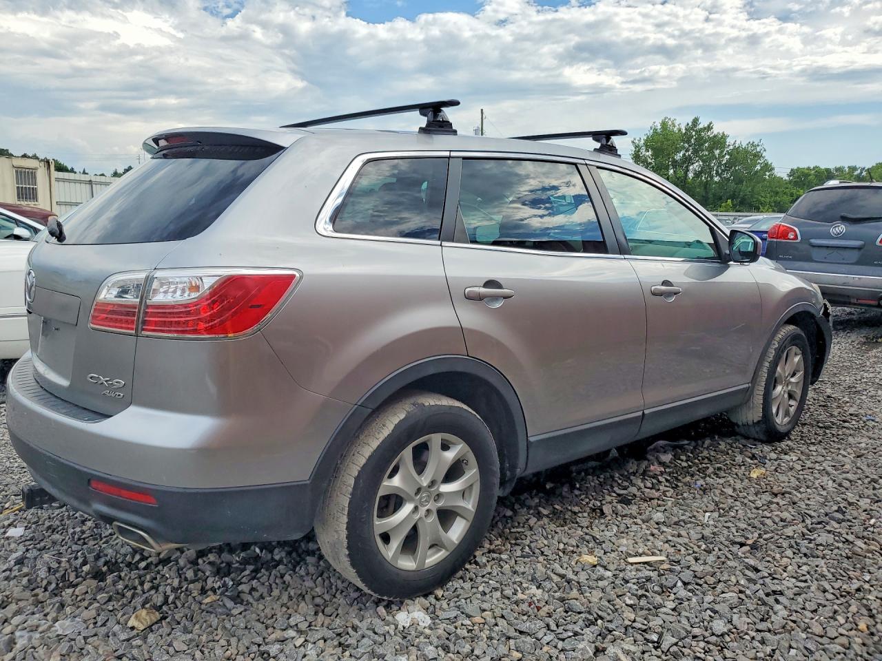 2012 Mazda Cx-9 Silver vin: JM3TB3CV6C0344282