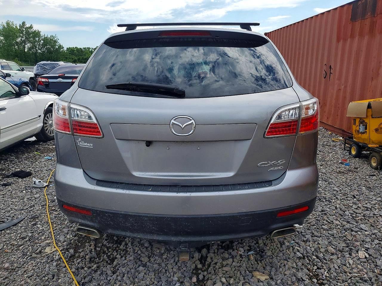 2012 Mazda Cx-9 Silver vin: JM3TB3CV6C0344282