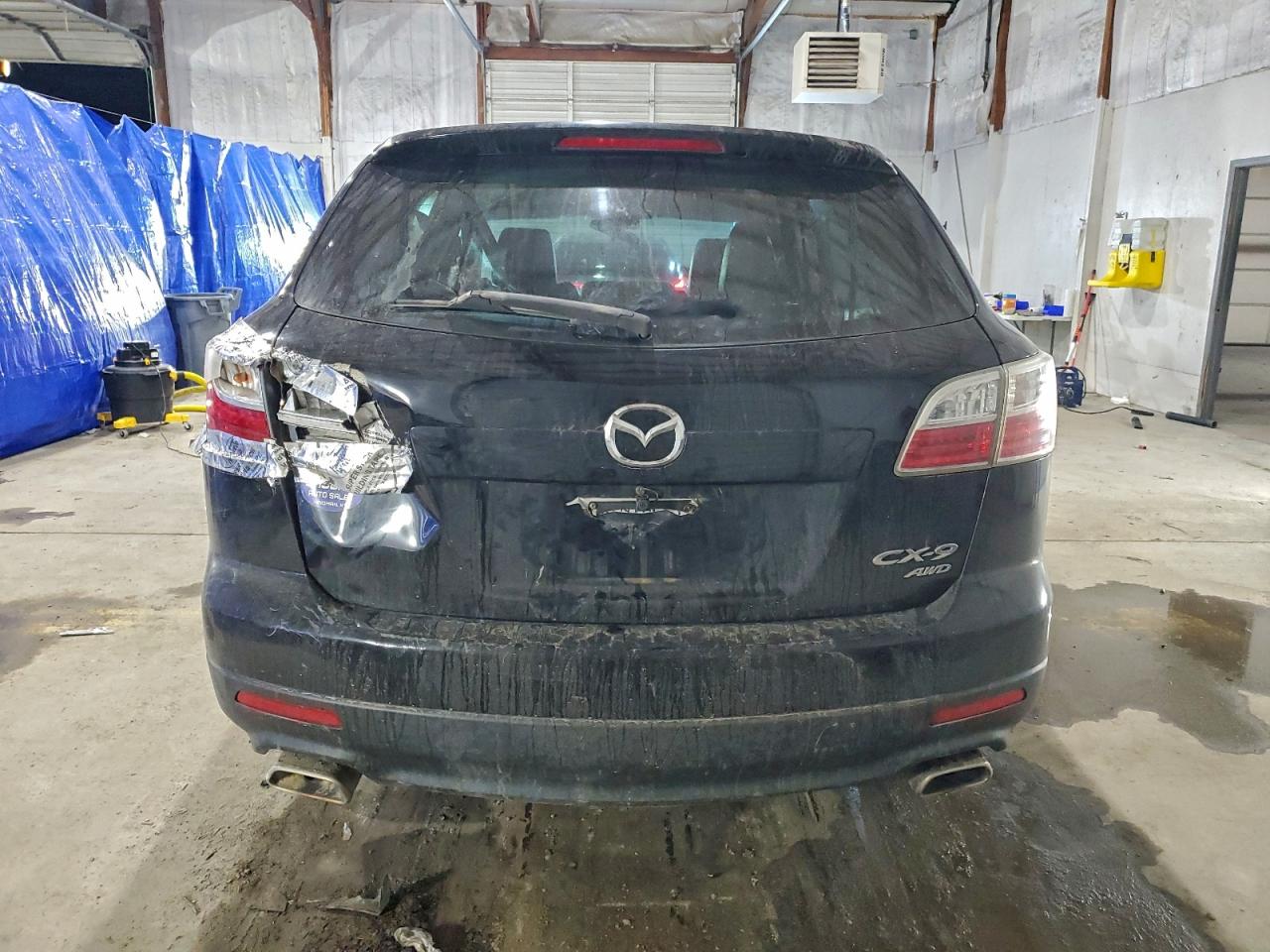 2012 Mazda Cx-9 Black vin: JM3TB3CV6C0360790