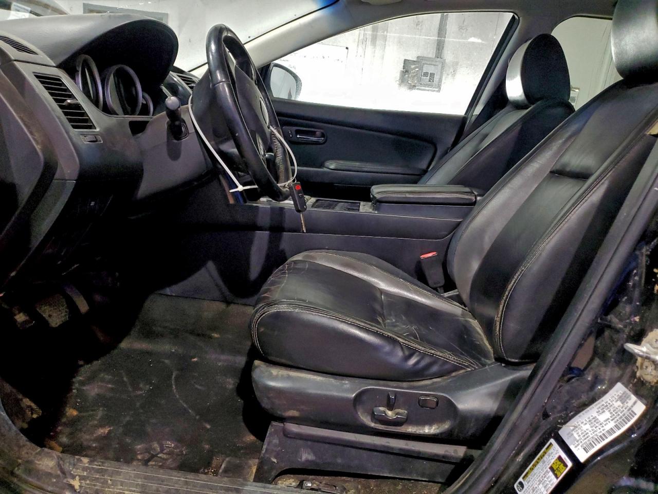 2012 Mazda Cx-9 Black vin: JM3TB3CV6C0360790