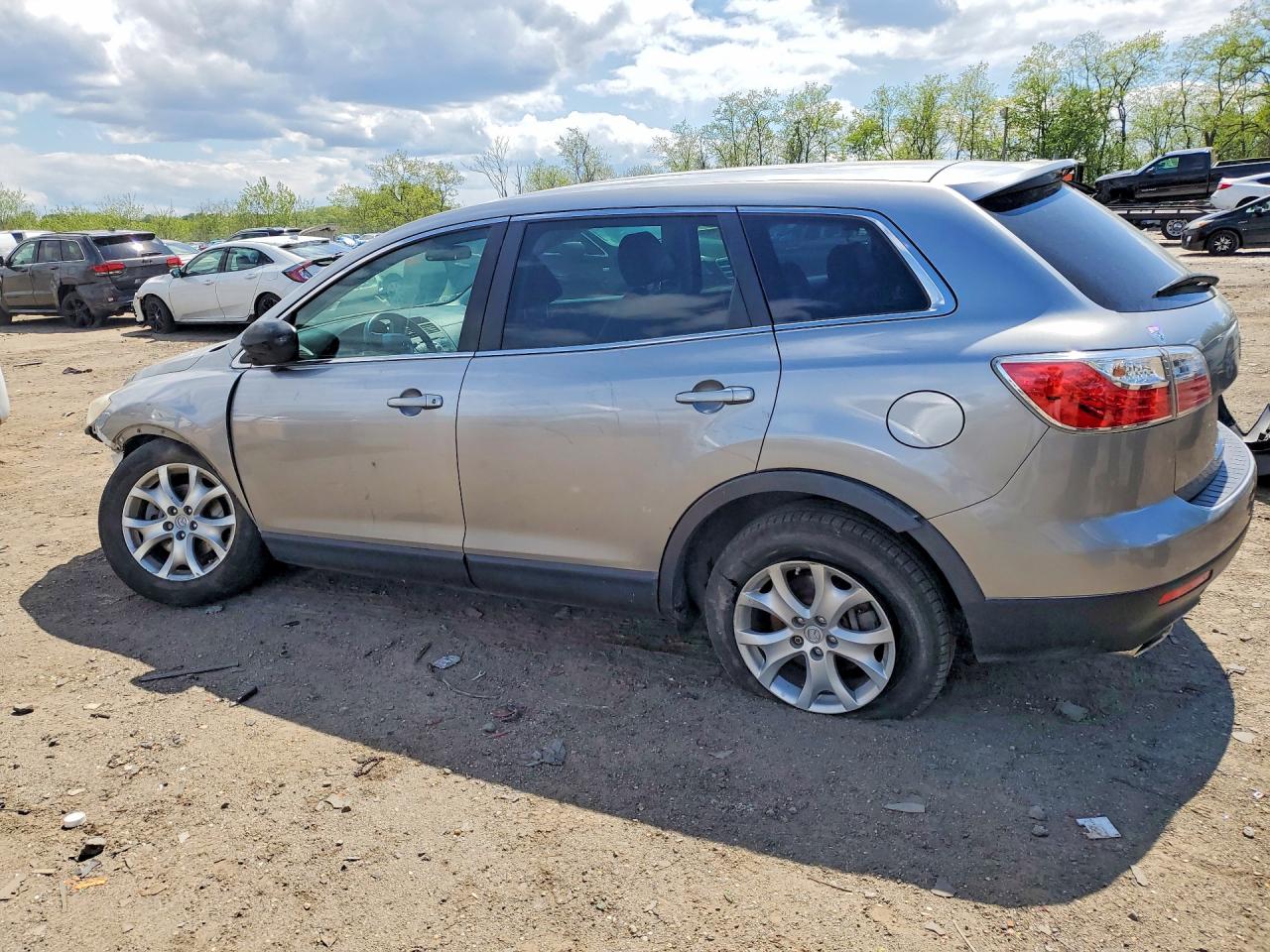 2011 Mazda Cx-9 Gray vin: JM3TB3CV7B0308695