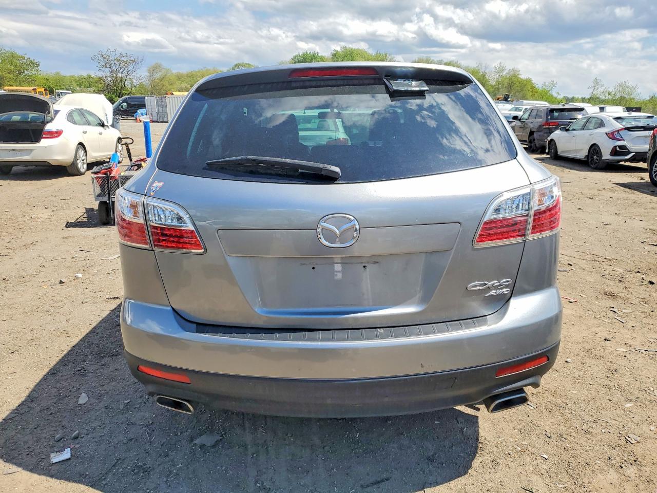 2011 Mazda Cx-9 Gray vin: JM3TB3CV7B0308695