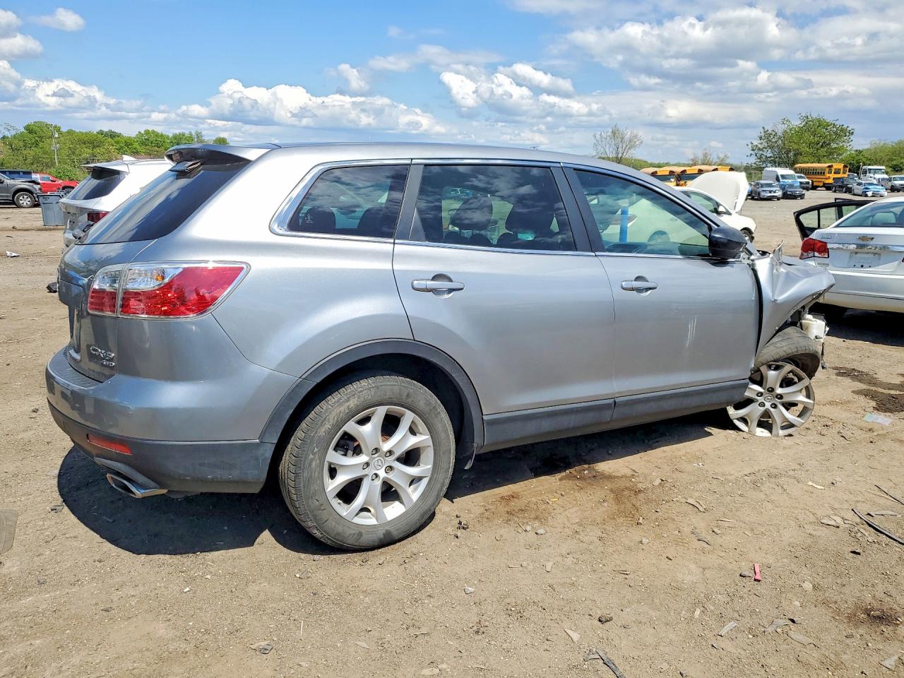 2011 Mazda Cx-9 Gray vin: JM3TB3CV7B0308695