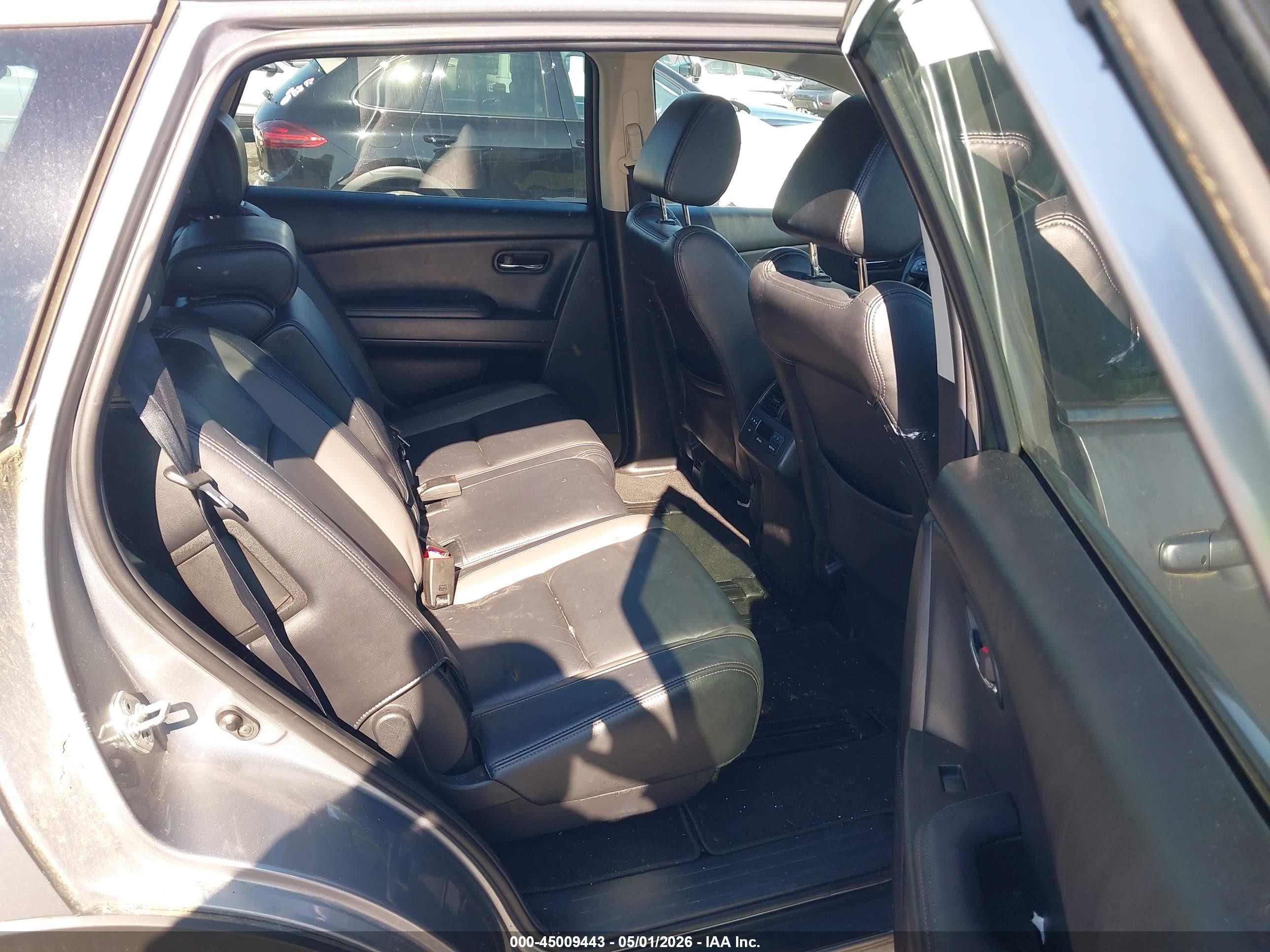 2011 Mazda Cx-9 Touring Gray vin: JM3TB3CV7B0326730