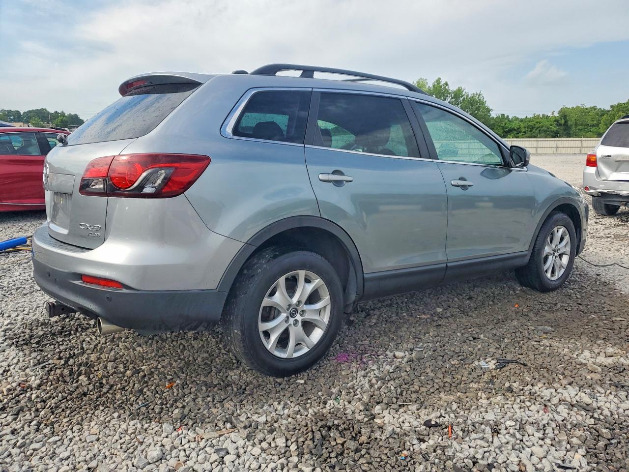 2013 Mazda Cx-9 Touring Silver vin: JM3TB3CV7D0400537