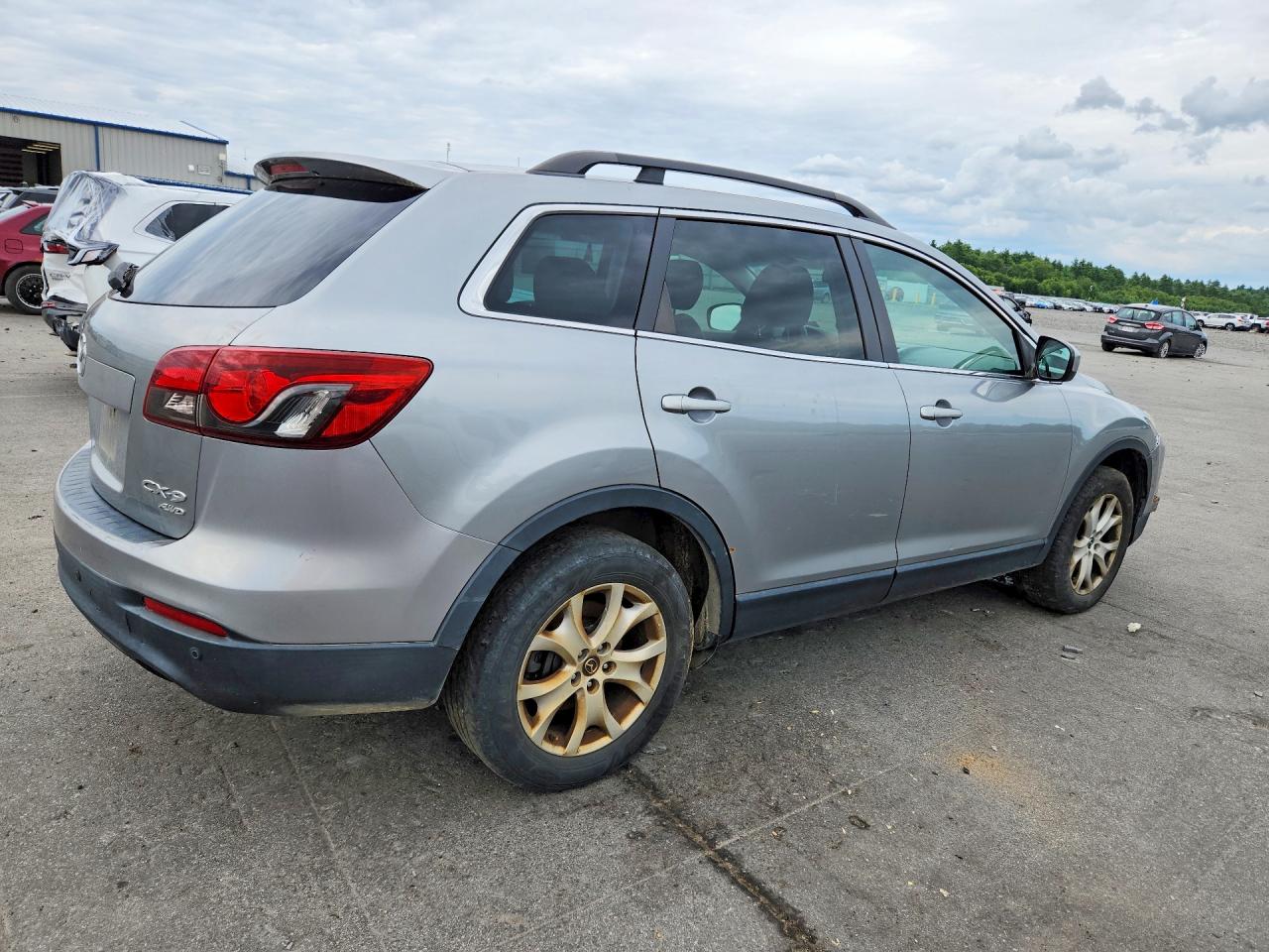2013 Mazda Cx-9 Touring Gray vin: JM3TB3CV7D0423428