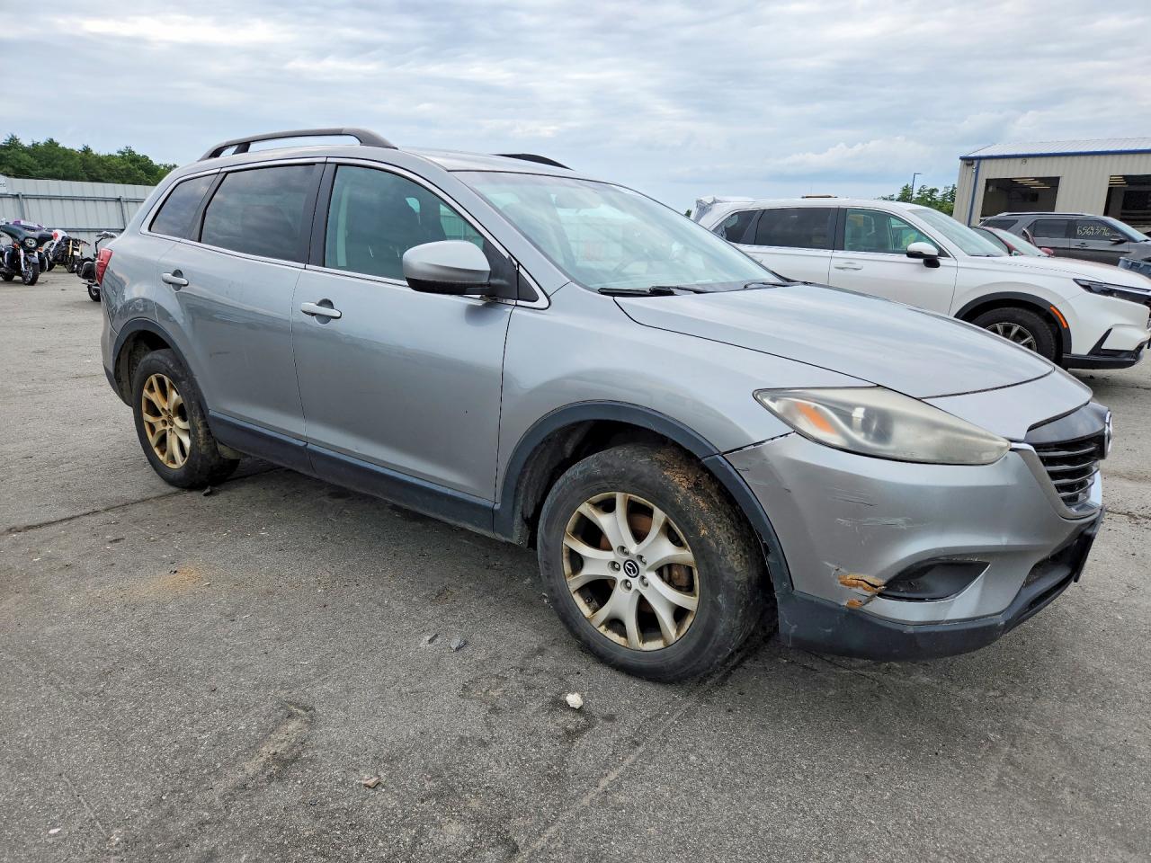 2013 Mazda Cx-9 Touring Gray vin: JM3TB3CV7D0423428