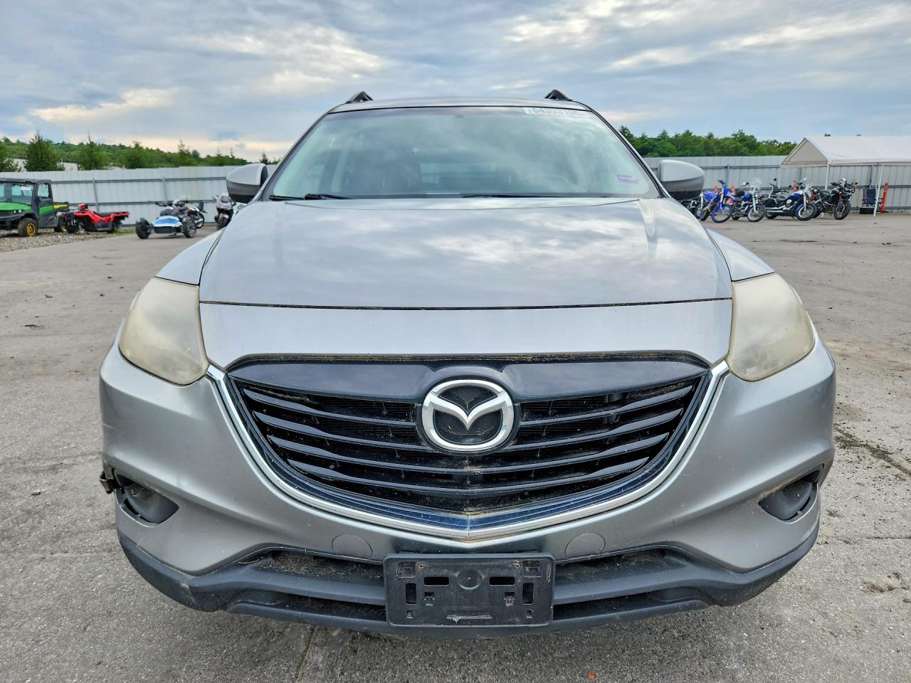 2013 Mazda Cx-9 Touring Gray vin: JM3TB3CV7D0423428