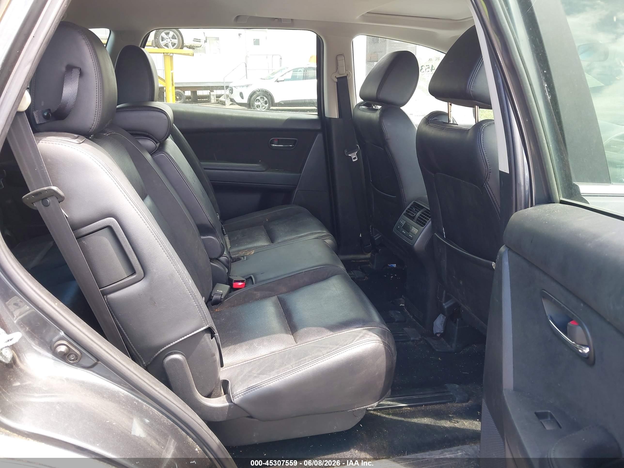 2014 Mazda Cx-9 Touring Gray vin: JM3TB3CV7E0429747