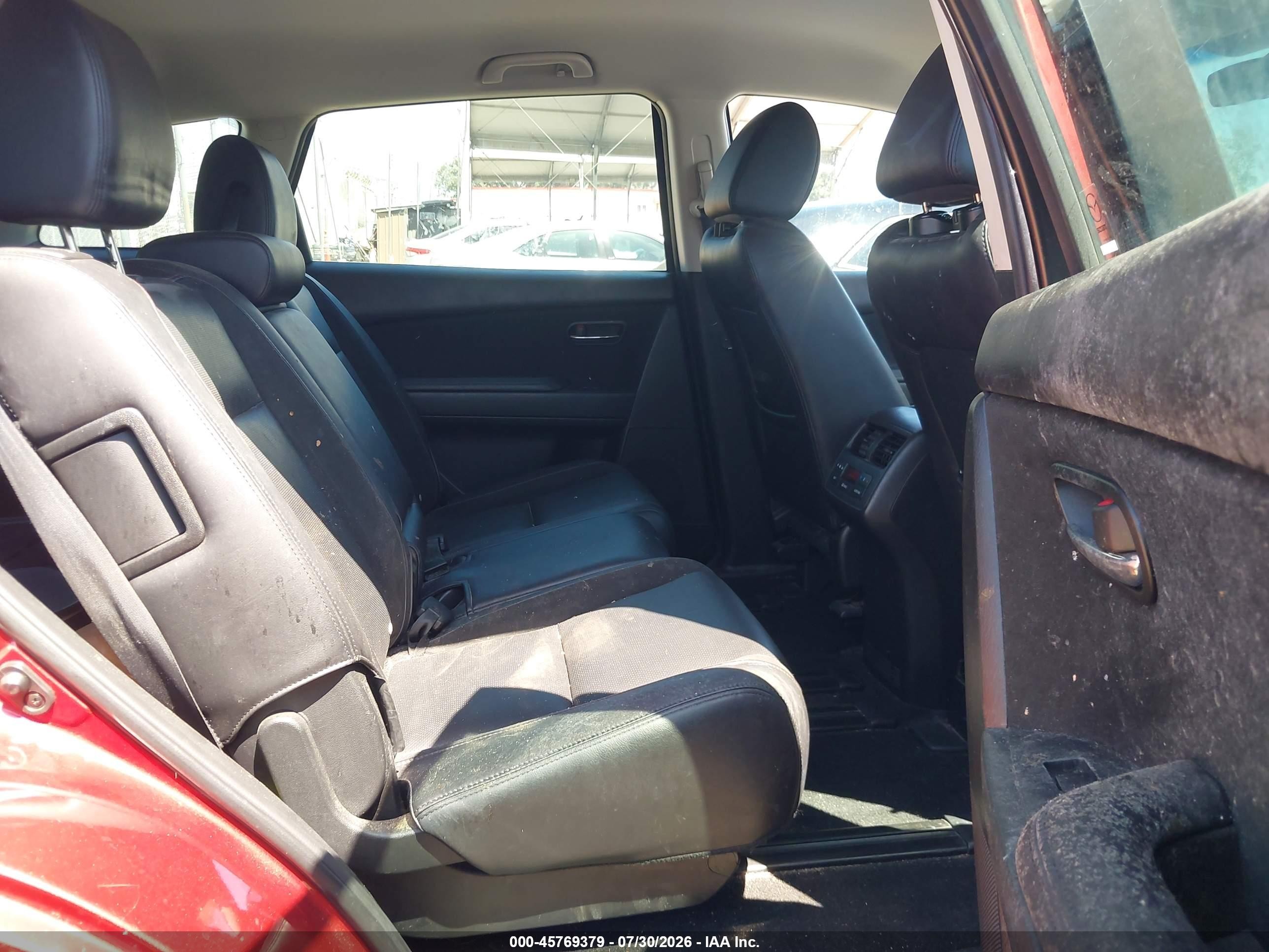 2015 Mazda Cx-9 Touring Burgundy vin: JM3TB3CV7F0466864