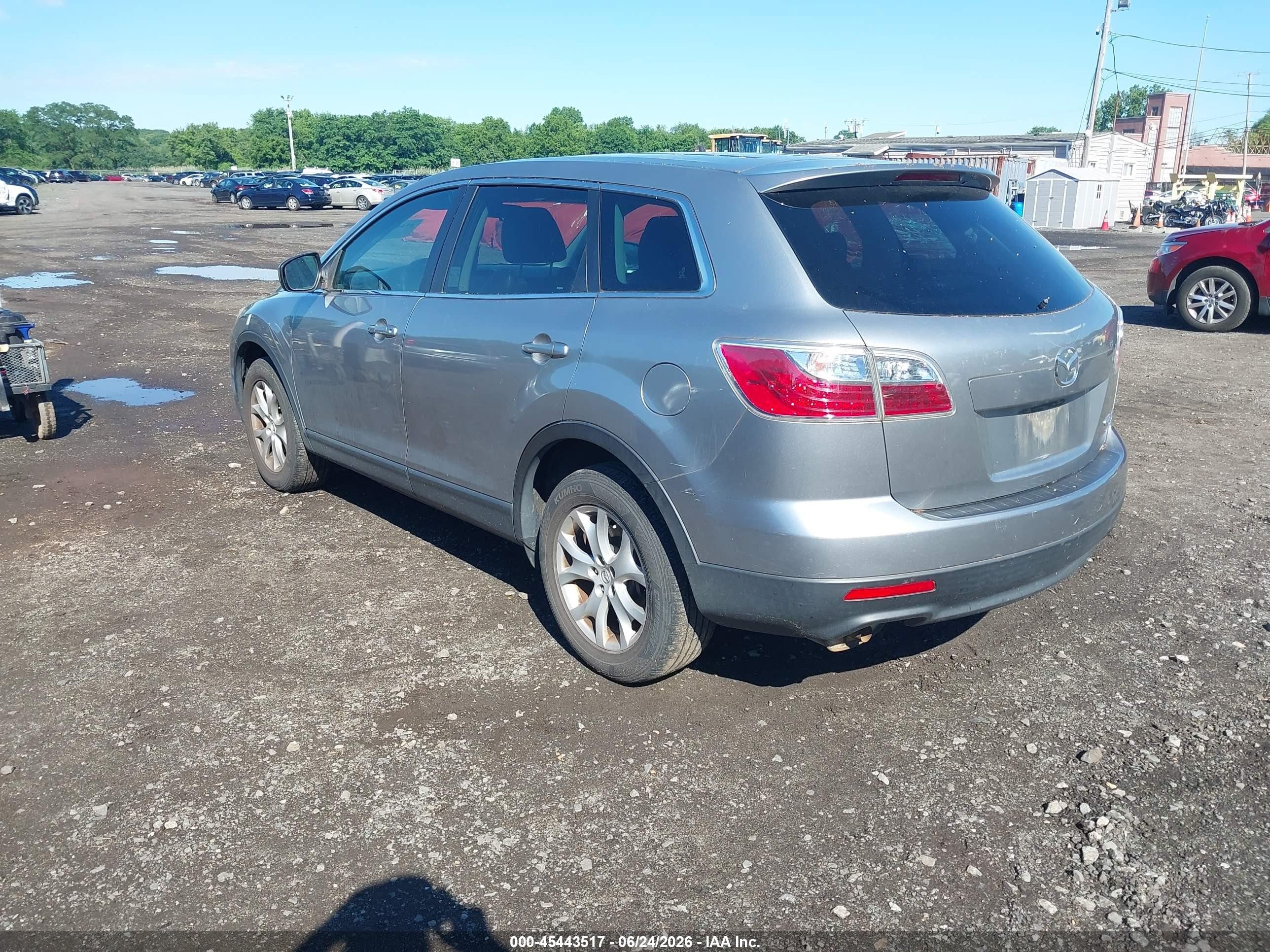 2011 Mazda Cx-9 Touring Gray vin: JM3TB3CV8B0310875