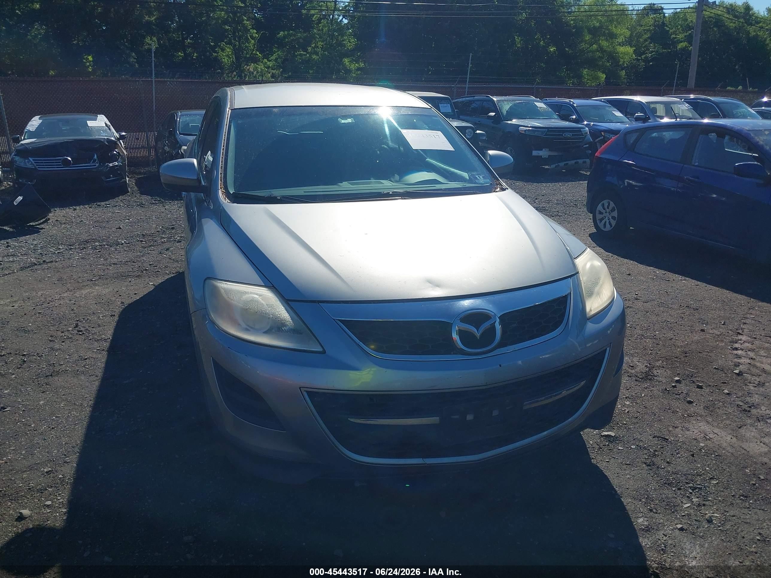 2011 Mazda Cx-9 Touring Gray vin: JM3TB3CV8B0310875
