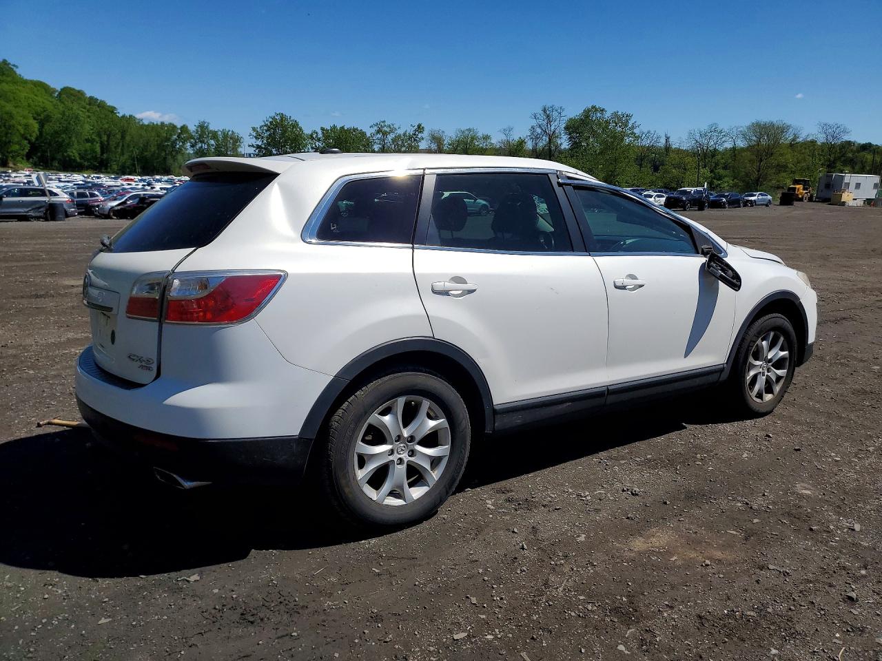 2011 Mazda Cx-9 White vin: JM3TB3CV8B0327949