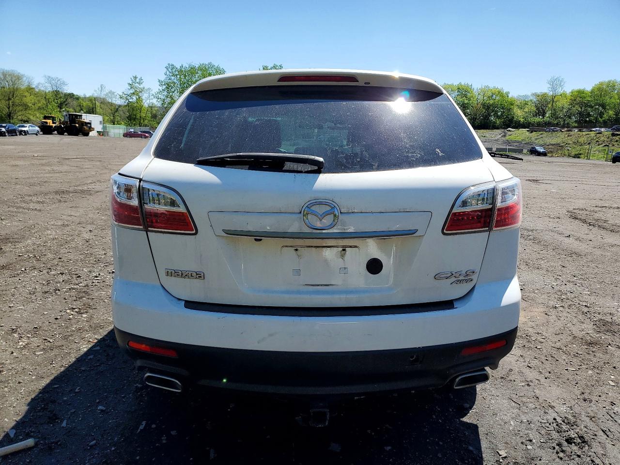 2011 Mazda Cx-9 White vin: JM3TB3CV8B0327949