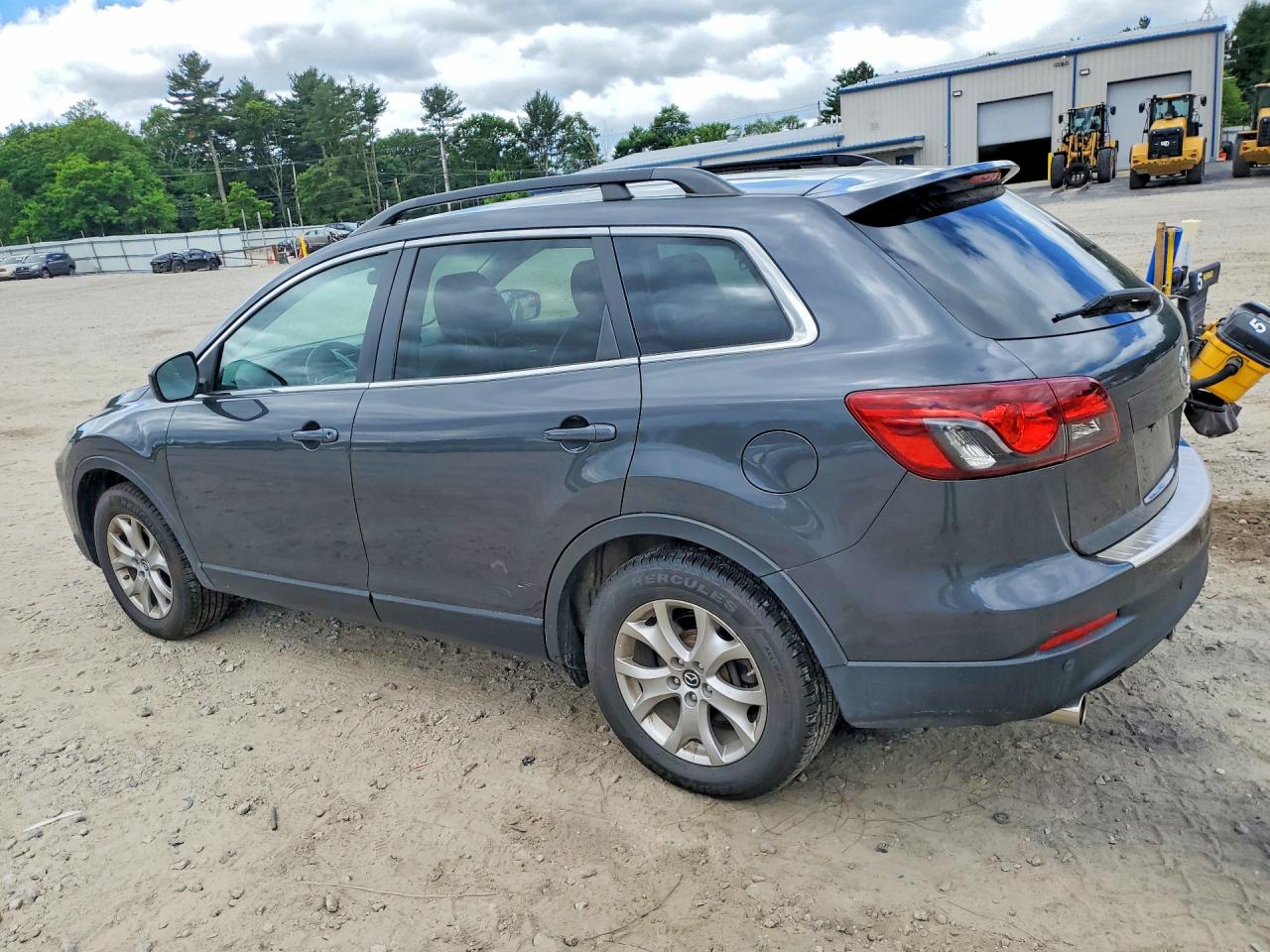2014 Mazda Cx-9 Touring Gray vin: JM3TB3CV8E0438229
