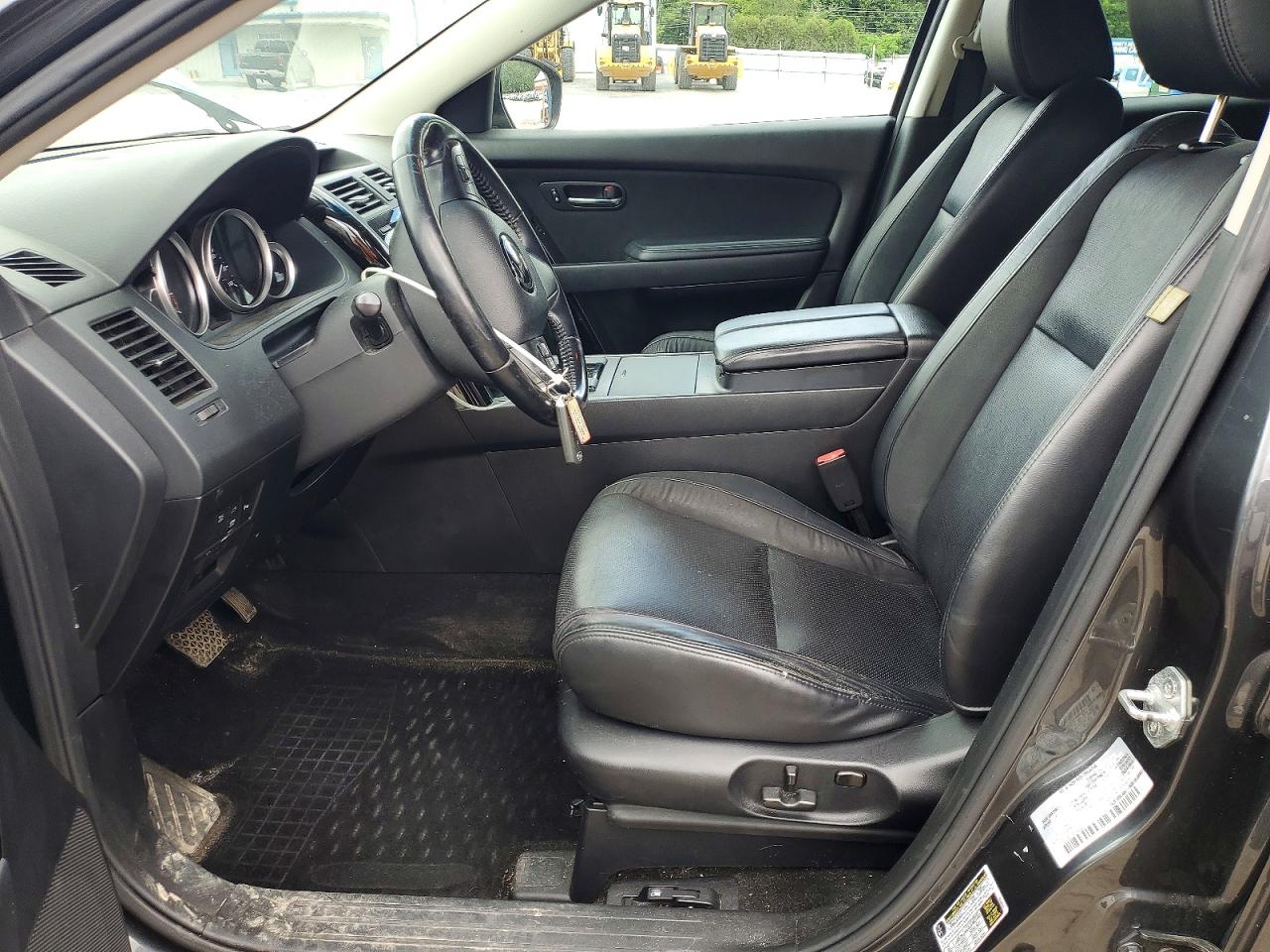 2014 Mazda Cx-9 Touring Gray vin: JM3TB3CV8E0438229