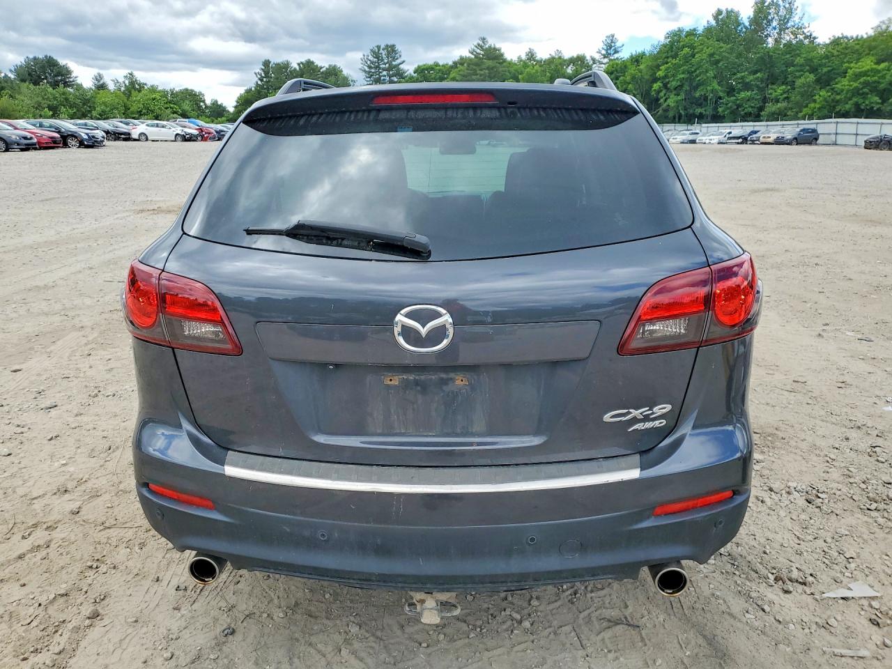 2014 Mazda Cx-9 Touring Gray vin: JM3TB3CV8E0438229
