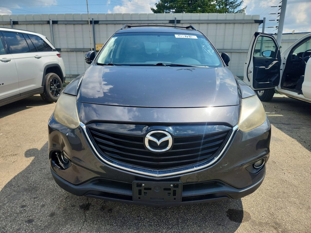 2014 Mazda Cx-9 Touring Black vin: JM3TB3CV8E0442457