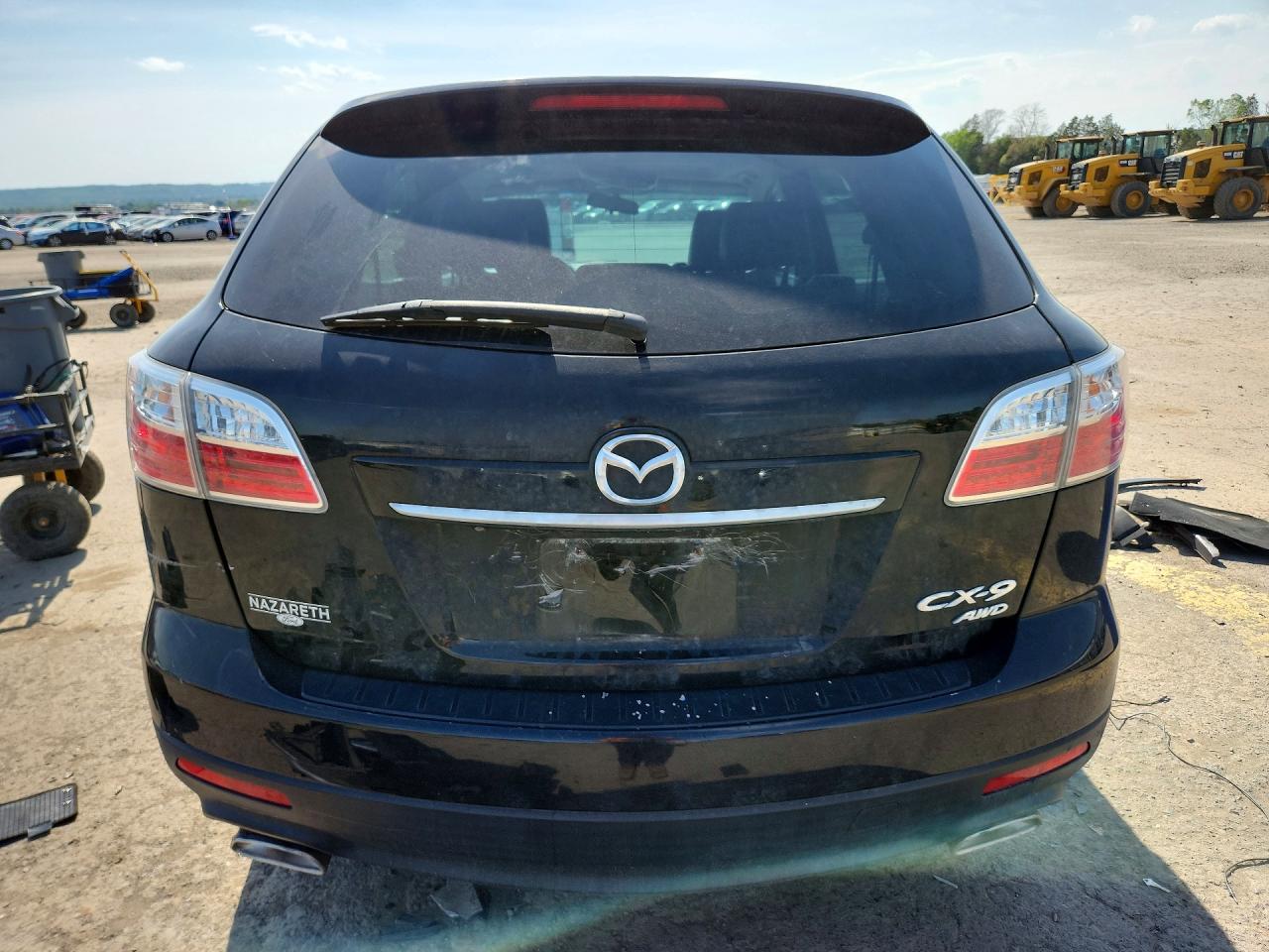 2011 Mazda Cx-9 Black vin: JM3TB3CV9B0304017