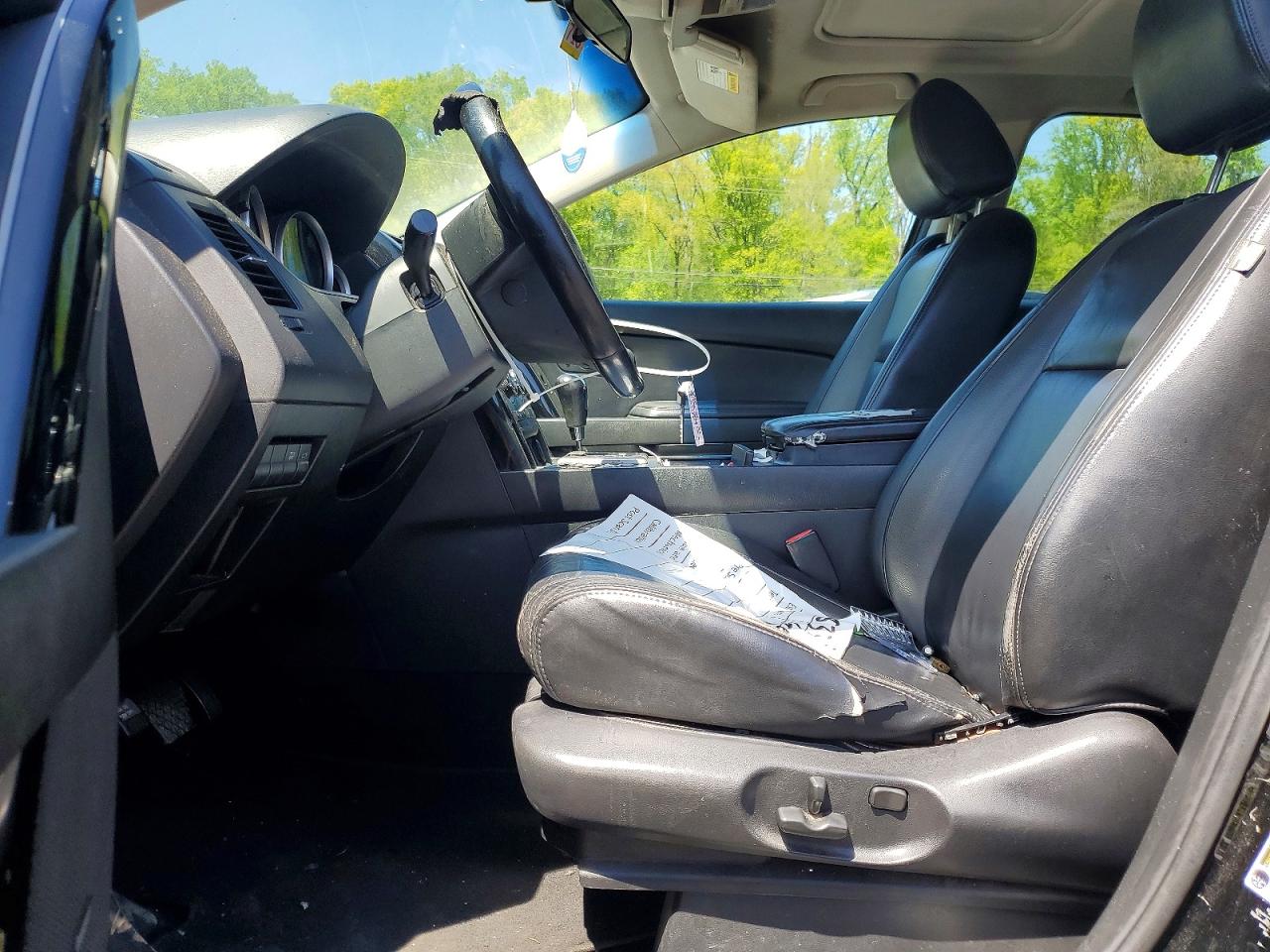 2012 Mazda Cx-9 Black vin: JM3TB3CV9C0334796