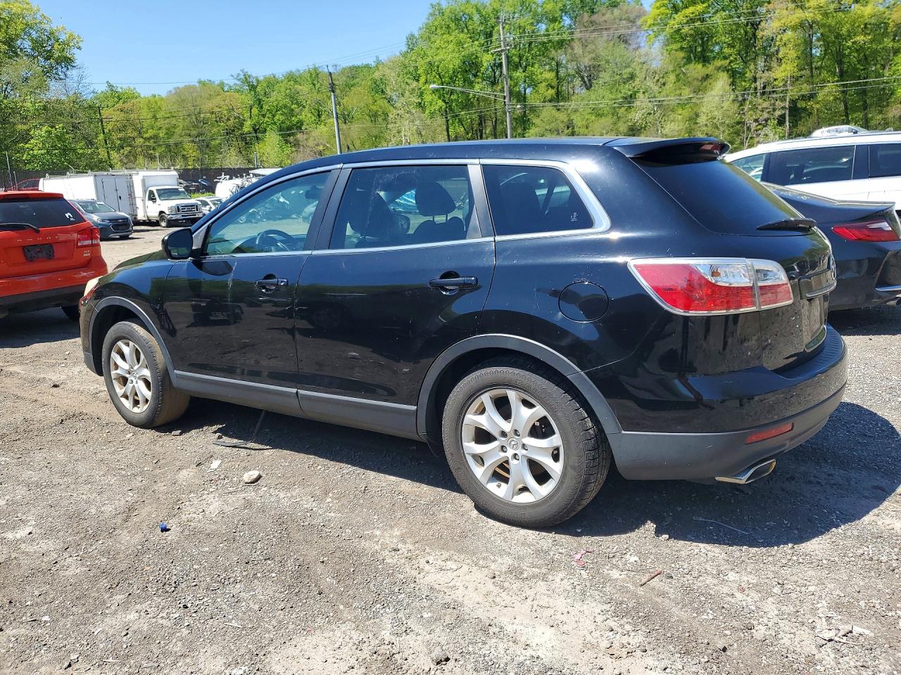 2012 Mazda Cx-9 Black vin: JM3TB3CV9C0334796