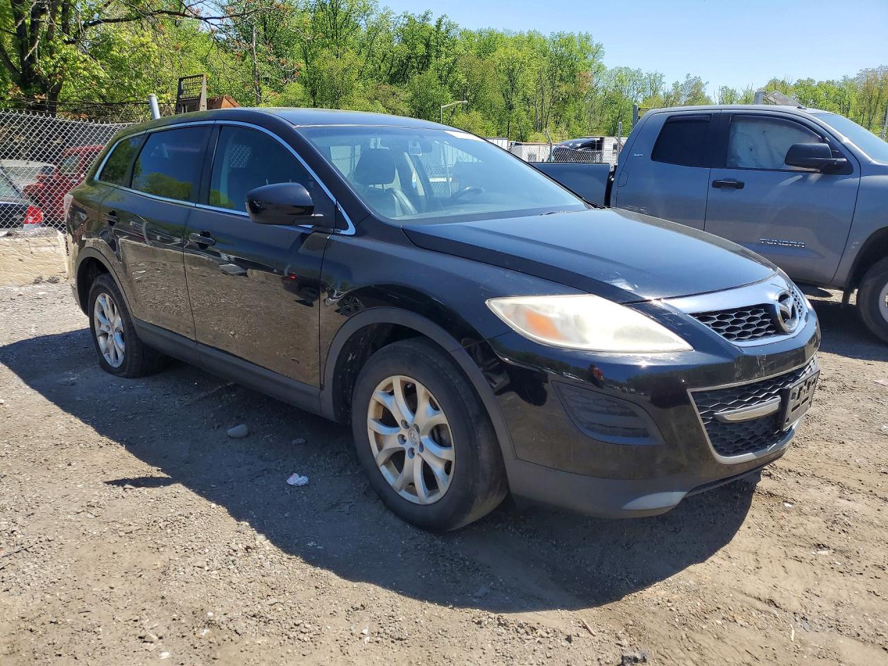2012 Mazda Cx-9 Black vin: JM3TB3CV9C0334796