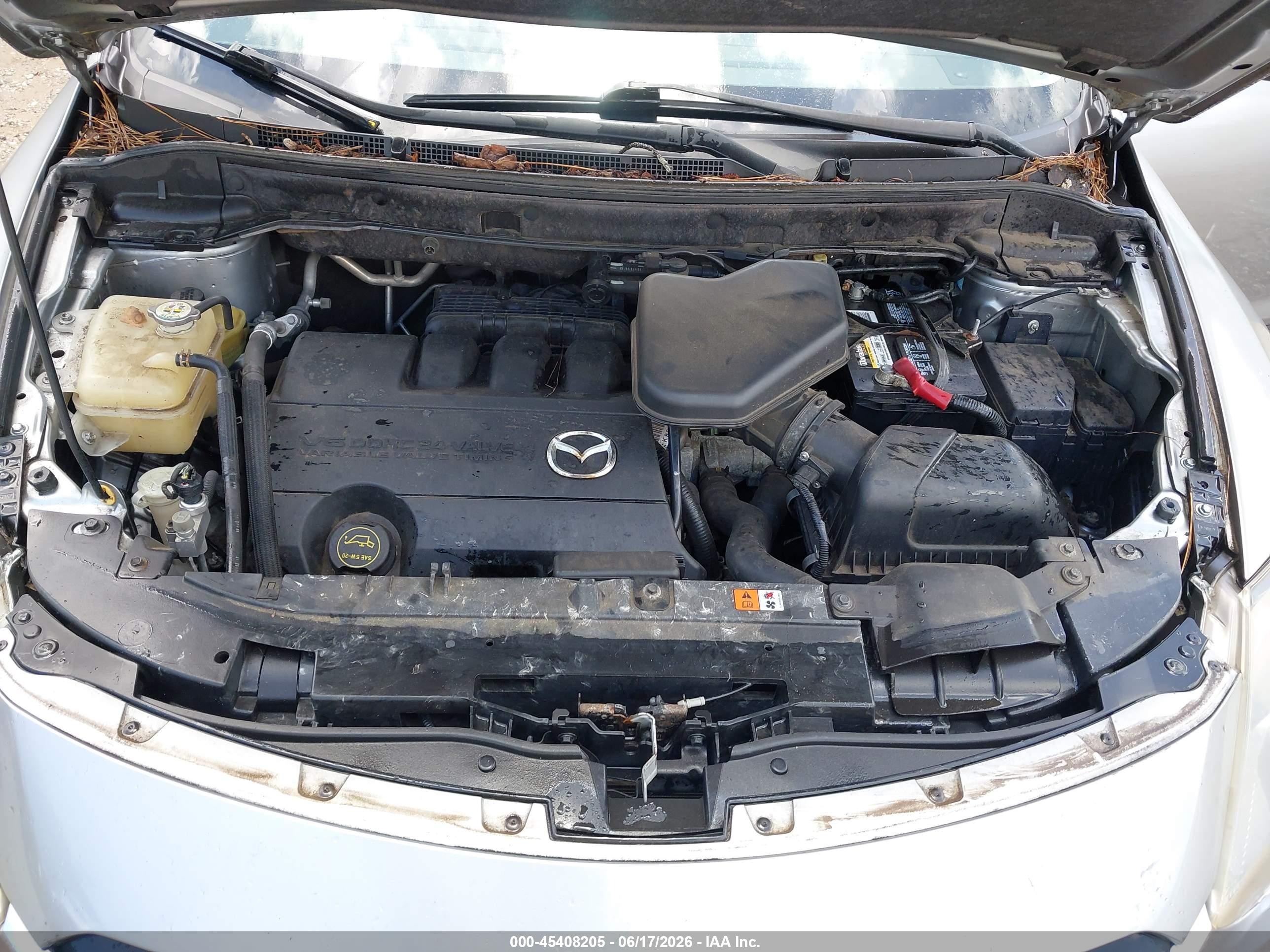 2013 Mazda Cx-9 Touring Gray vin: JM3TB3CV9D0400085