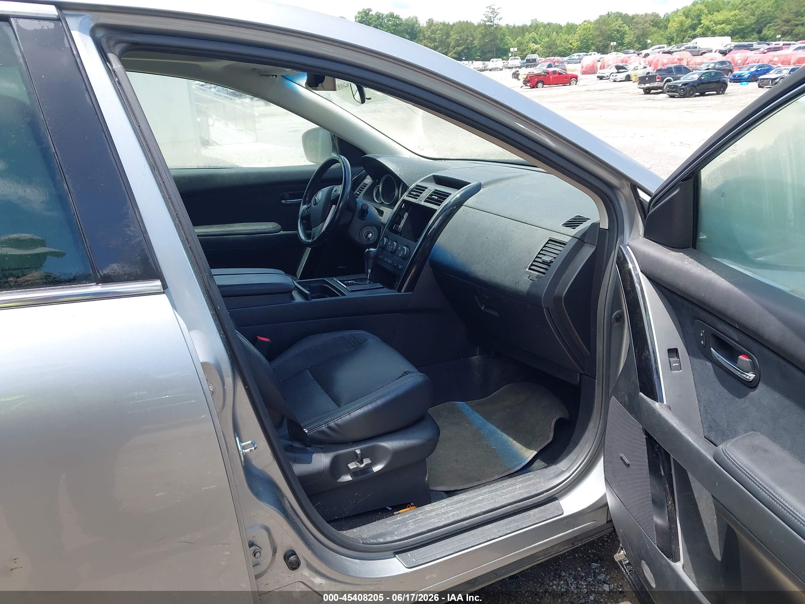 2013 Mazda Cx-9 Touring Gray vin: JM3TB3CV9D0400085
