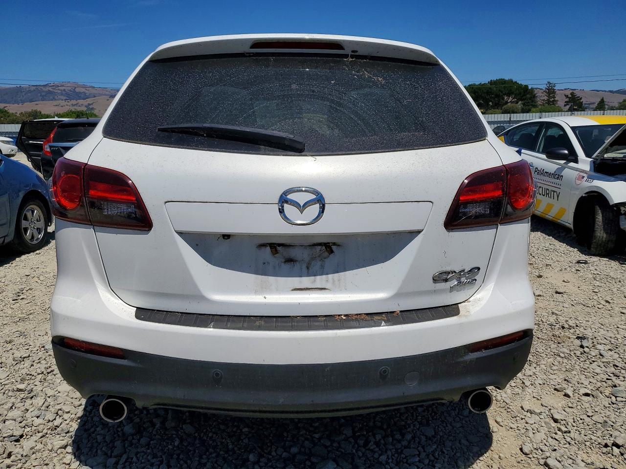 2013 Mazda Cx-9 Touring Белый vin: JM3TB3CV9D0402421
