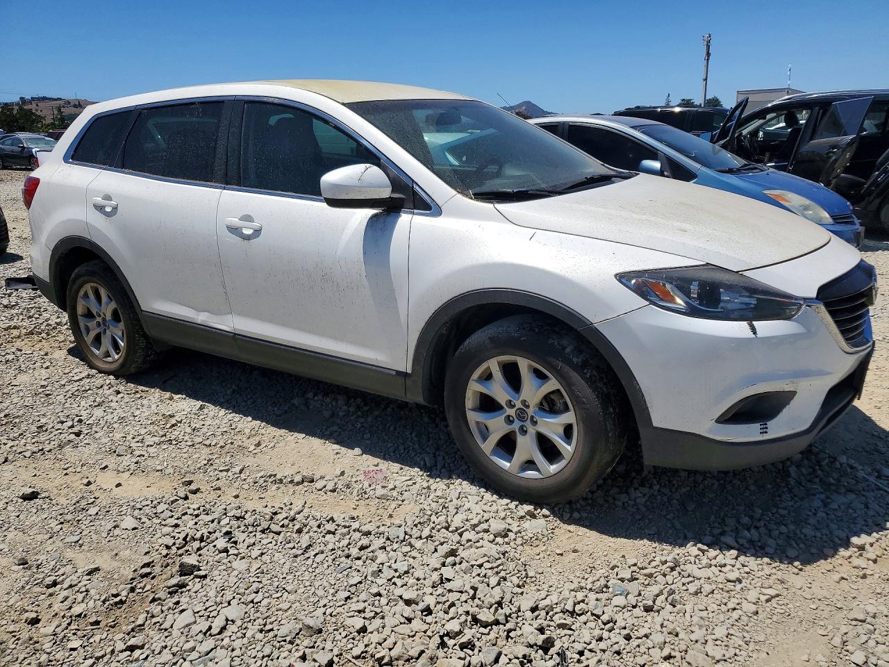 2013 Mazda Cx-9 Touring Белый vin: JM3TB3CV9D0402421