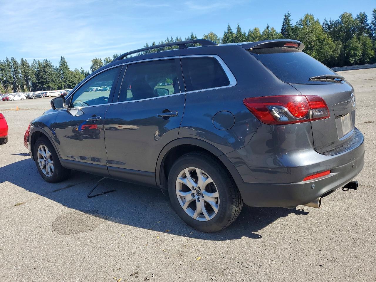 2014 Mazda Cx-9 Touring Gray vin: JM3TB3CV9E0429099