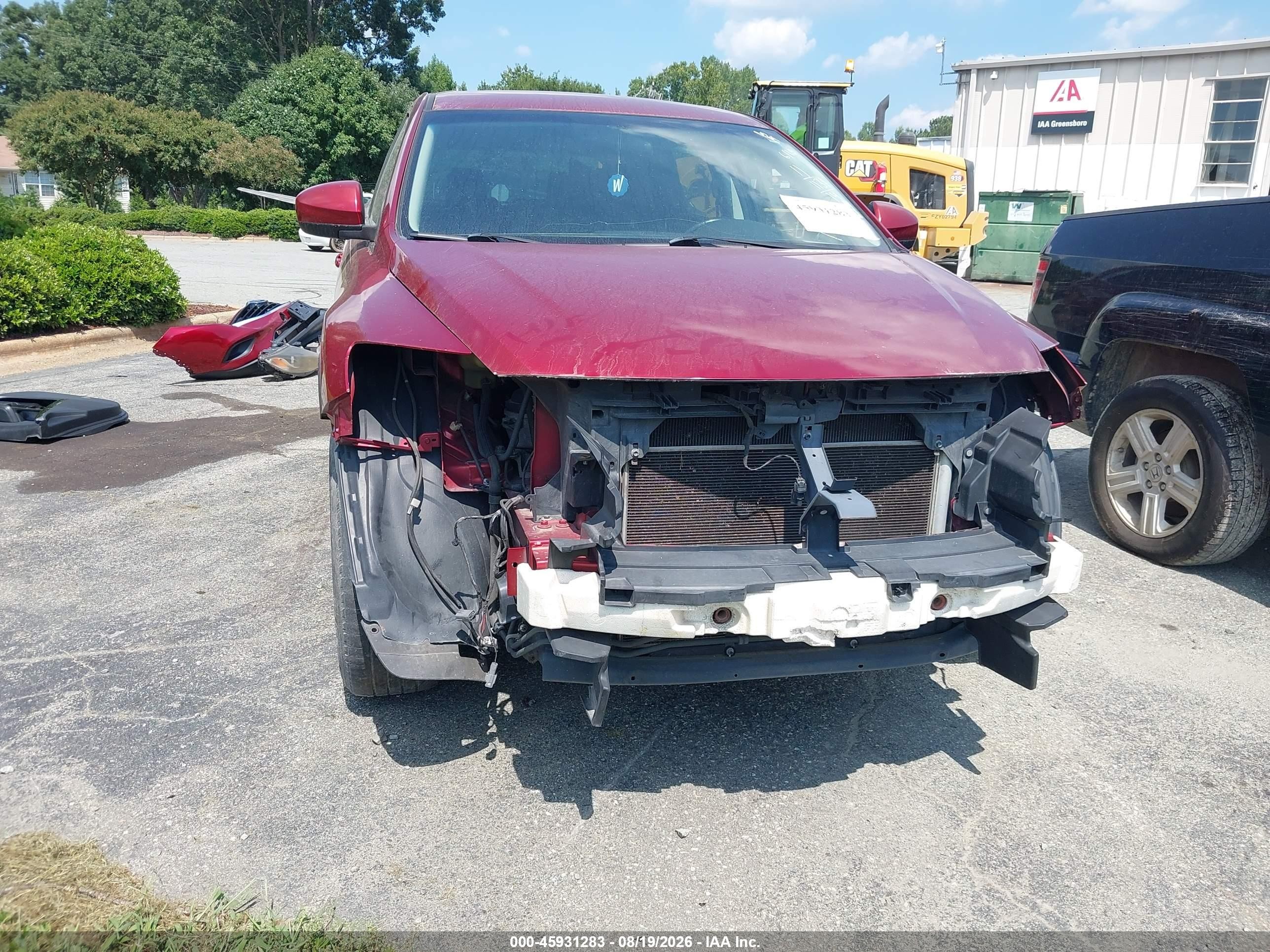 2014 Mazda Cx-9 Touring Red vin: JM3TB3CV9E0436683
