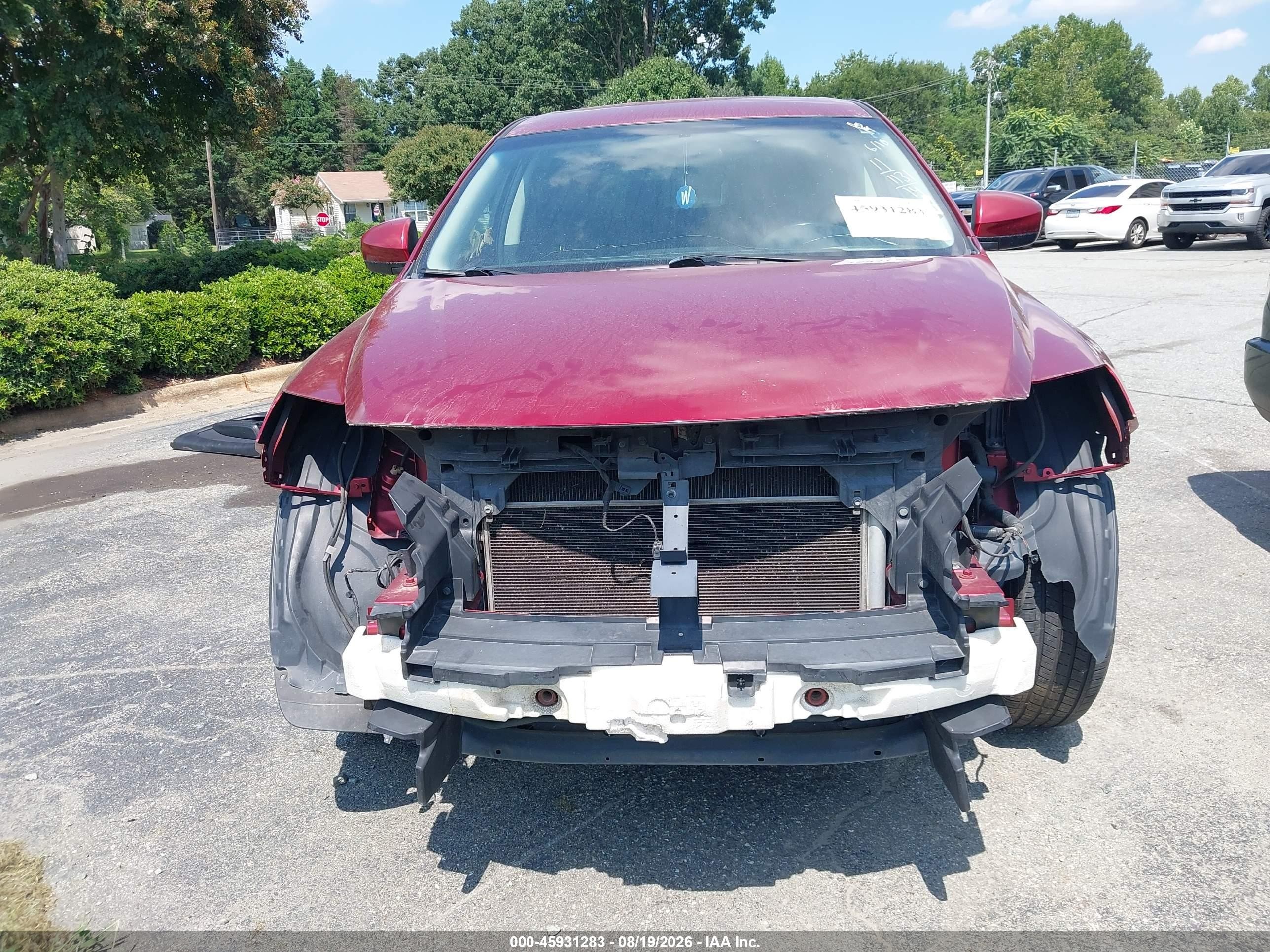 2014 Mazda Cx-9 Touring Red vin: JM3TB3CV9E0436683