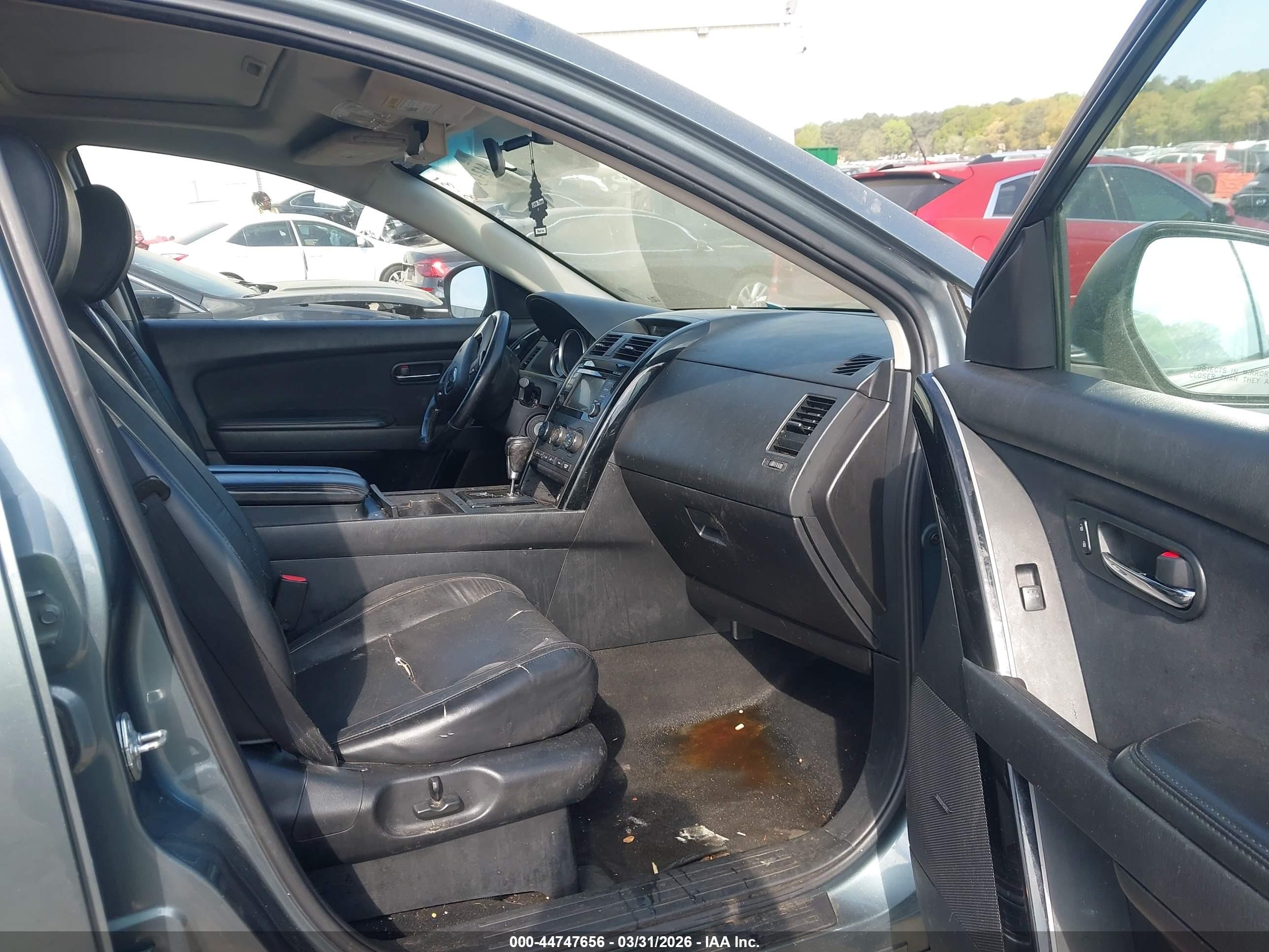 2013 Mazda Cx-9 Touring Green vin: JM3TB3CVXD0408969