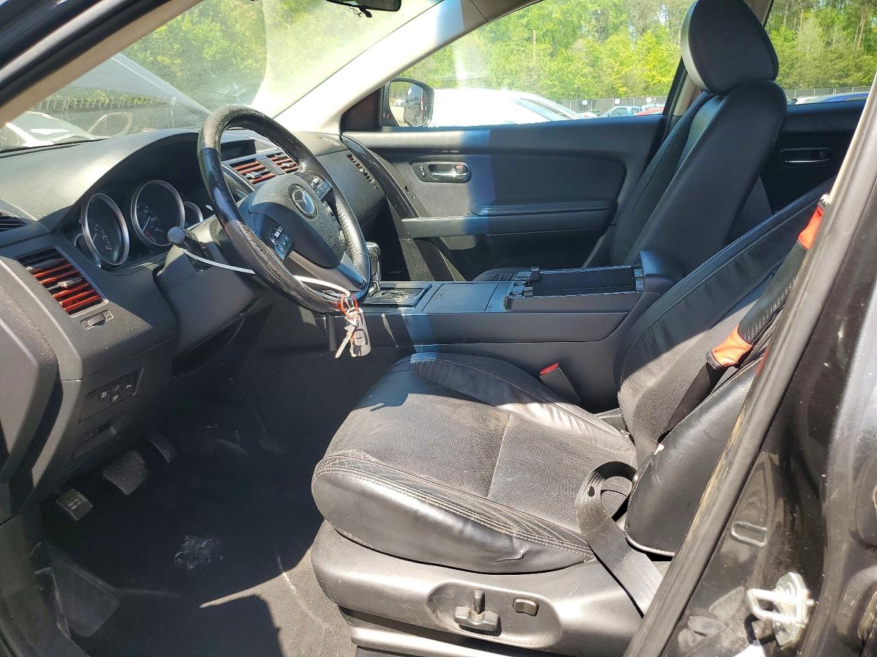 2014 Mazda Cx-9 Touring Gray vin: JM3TB3CVXE0440144