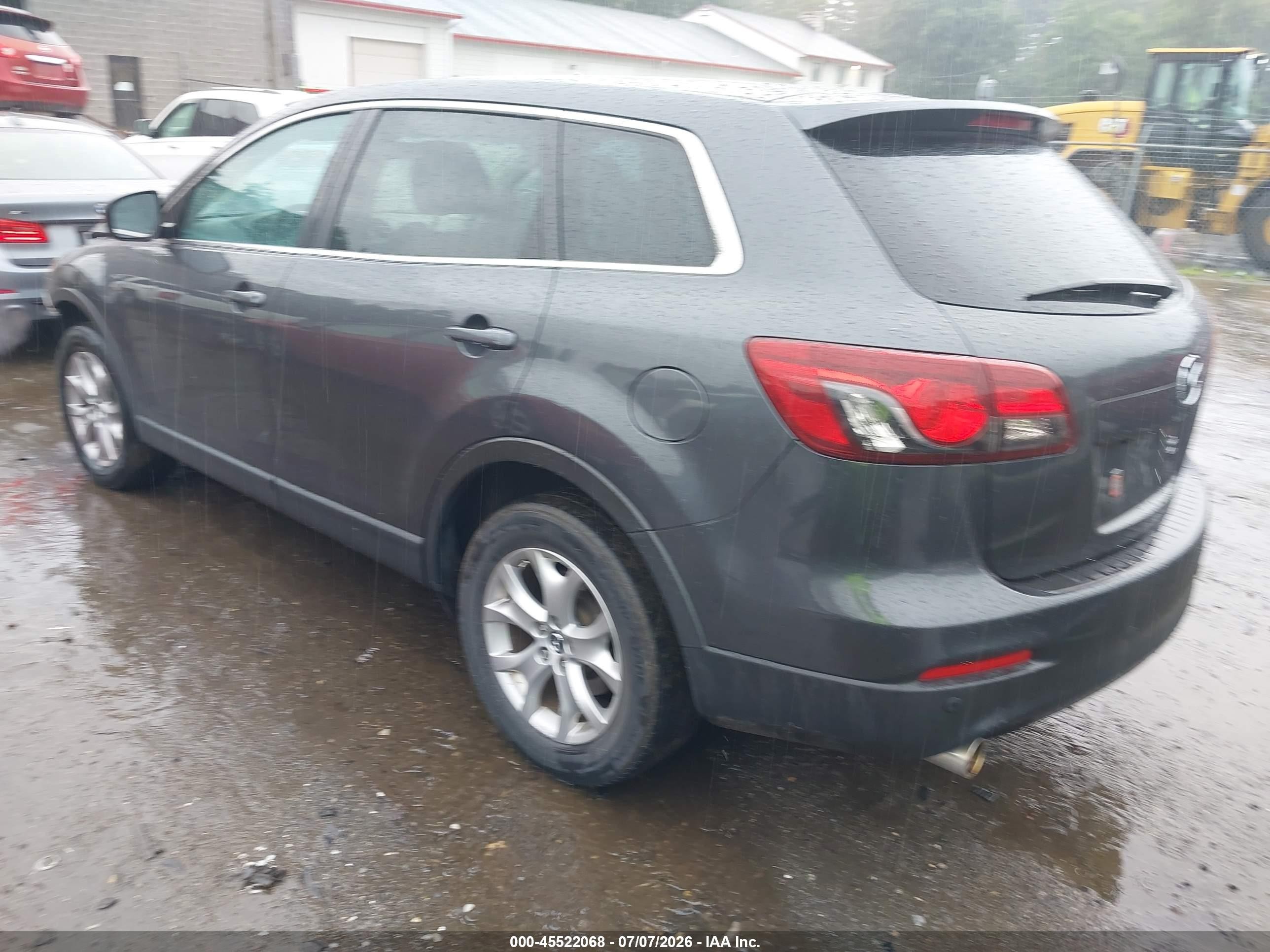 2015 Mazda Cx-9 Touring Серый vin: JM3TB3CVXF0464591