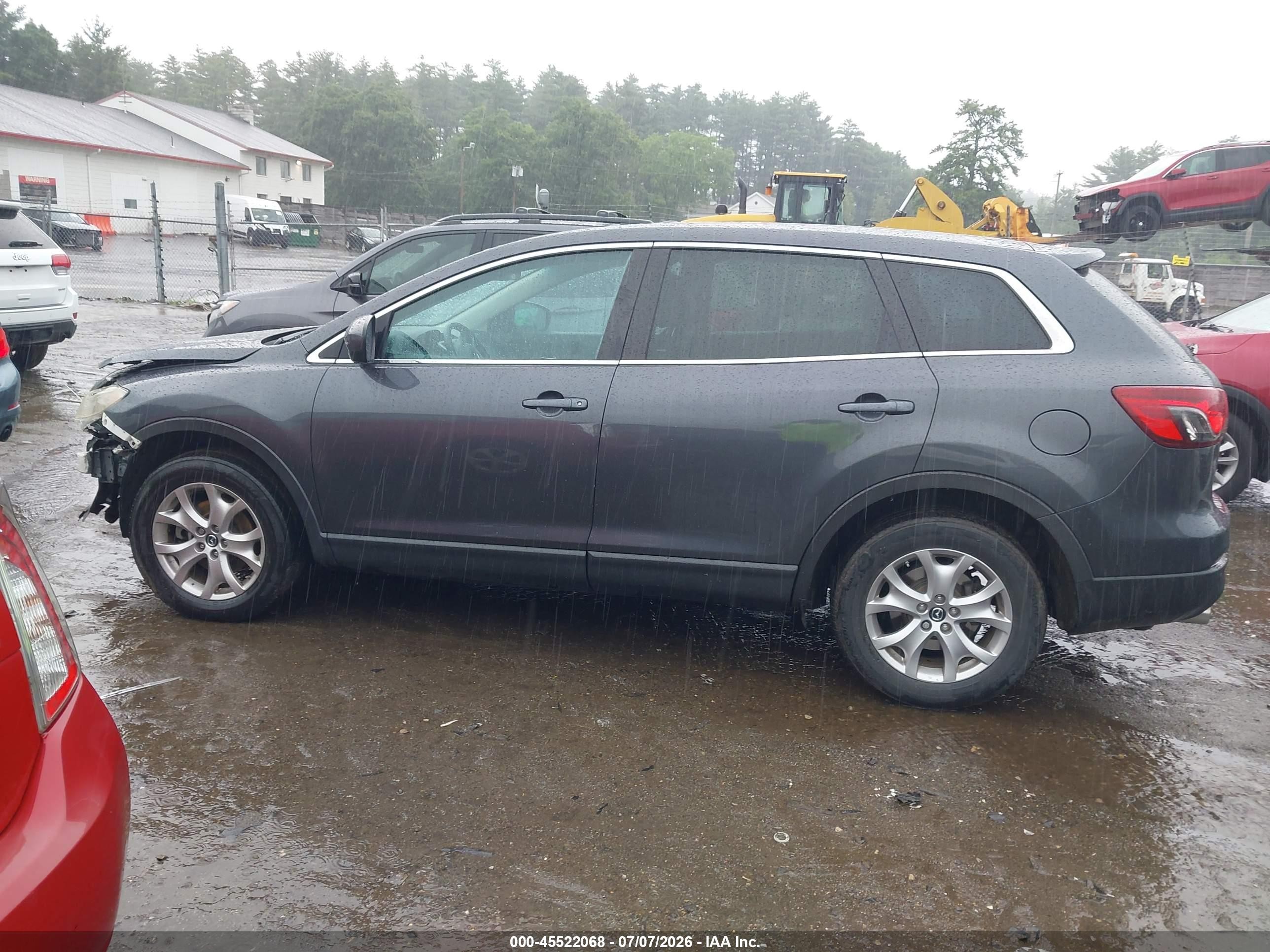 2015 Mazda Cx-9 Touring Серый vin: JM3TB3CVXF0464591
