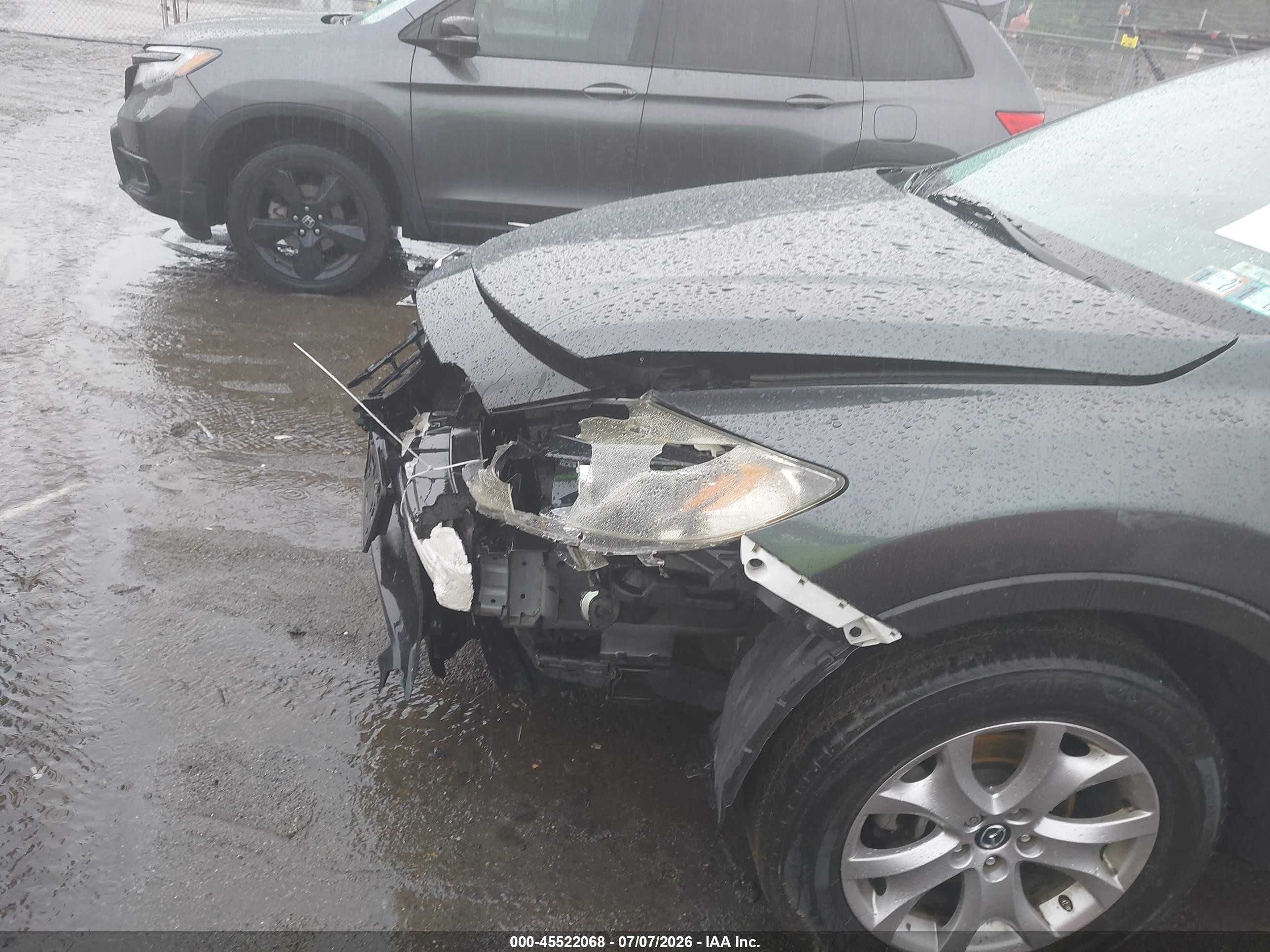 2015 Mazda Cx-9 Touring Серый vin: JM3TB3CVXF0464591
