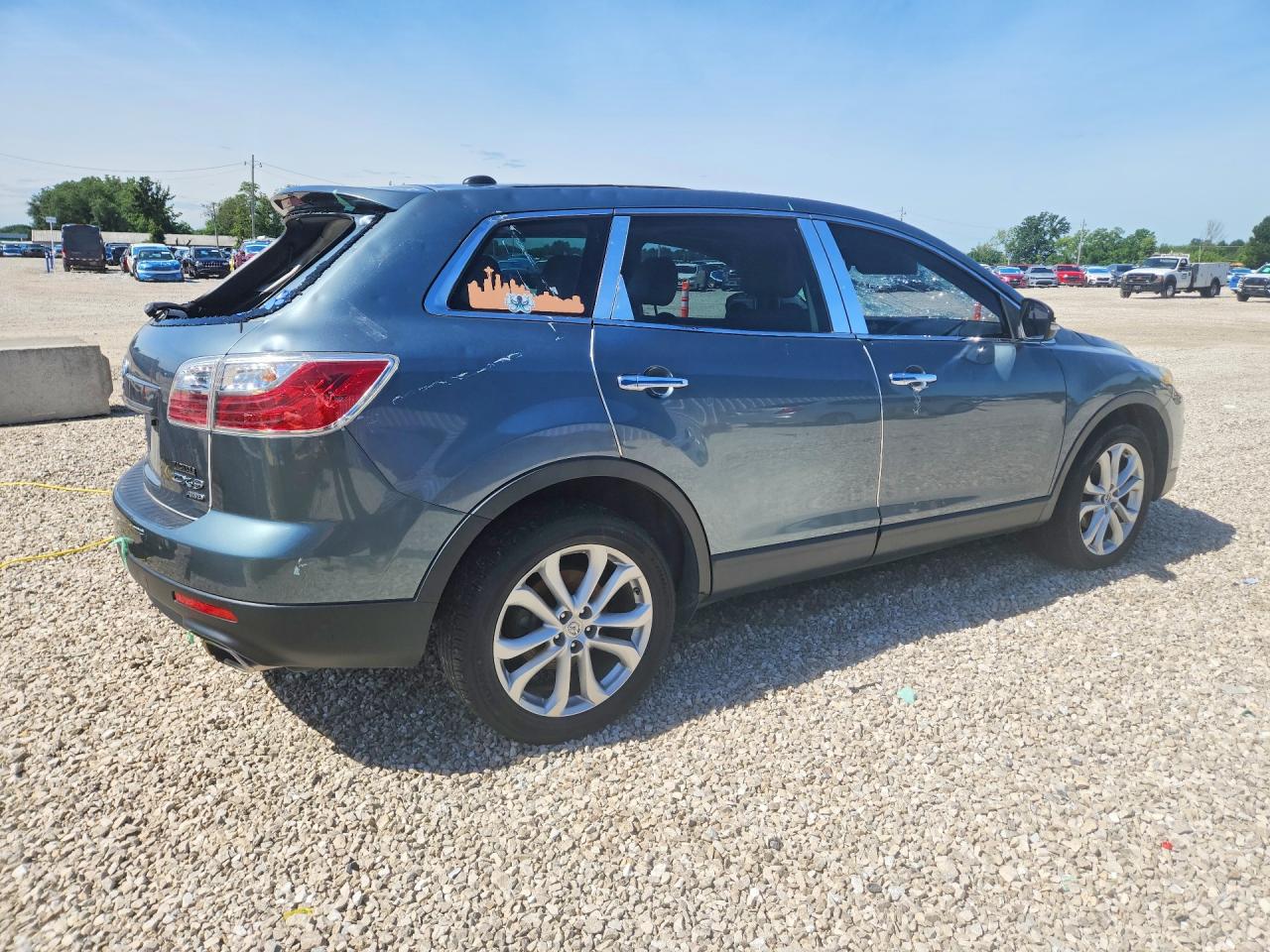 2012 Mazda Cx-9 Gray vin: JM3TB3DA0C0344063