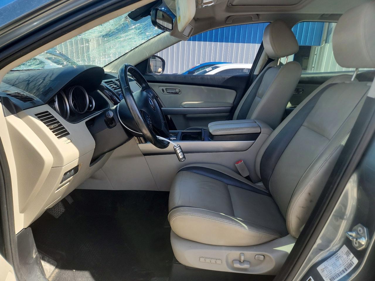 2012 Mazda Cx-9 Gray vin: JM3TB3DA0C0344063