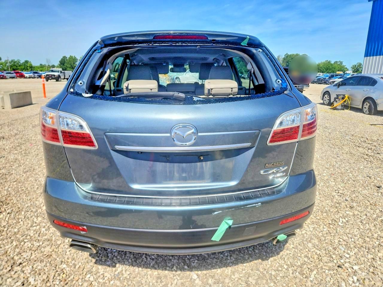 2012 Mazda Cx-9 Gray vin: JM3TB3DA0C0344063