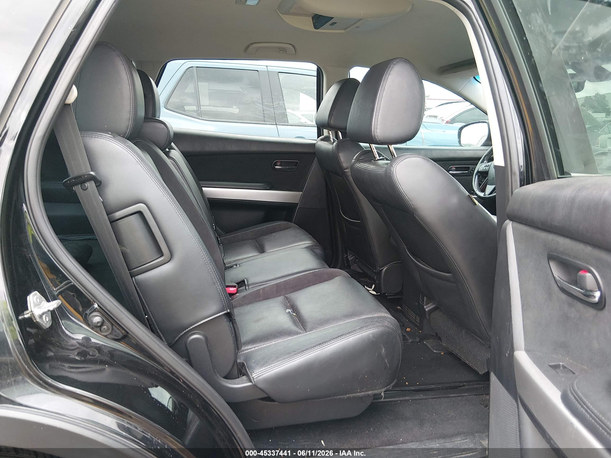 2015 Mazda Cx-9 Grand Touring Black vin: JM3TB3DA0F0453756
